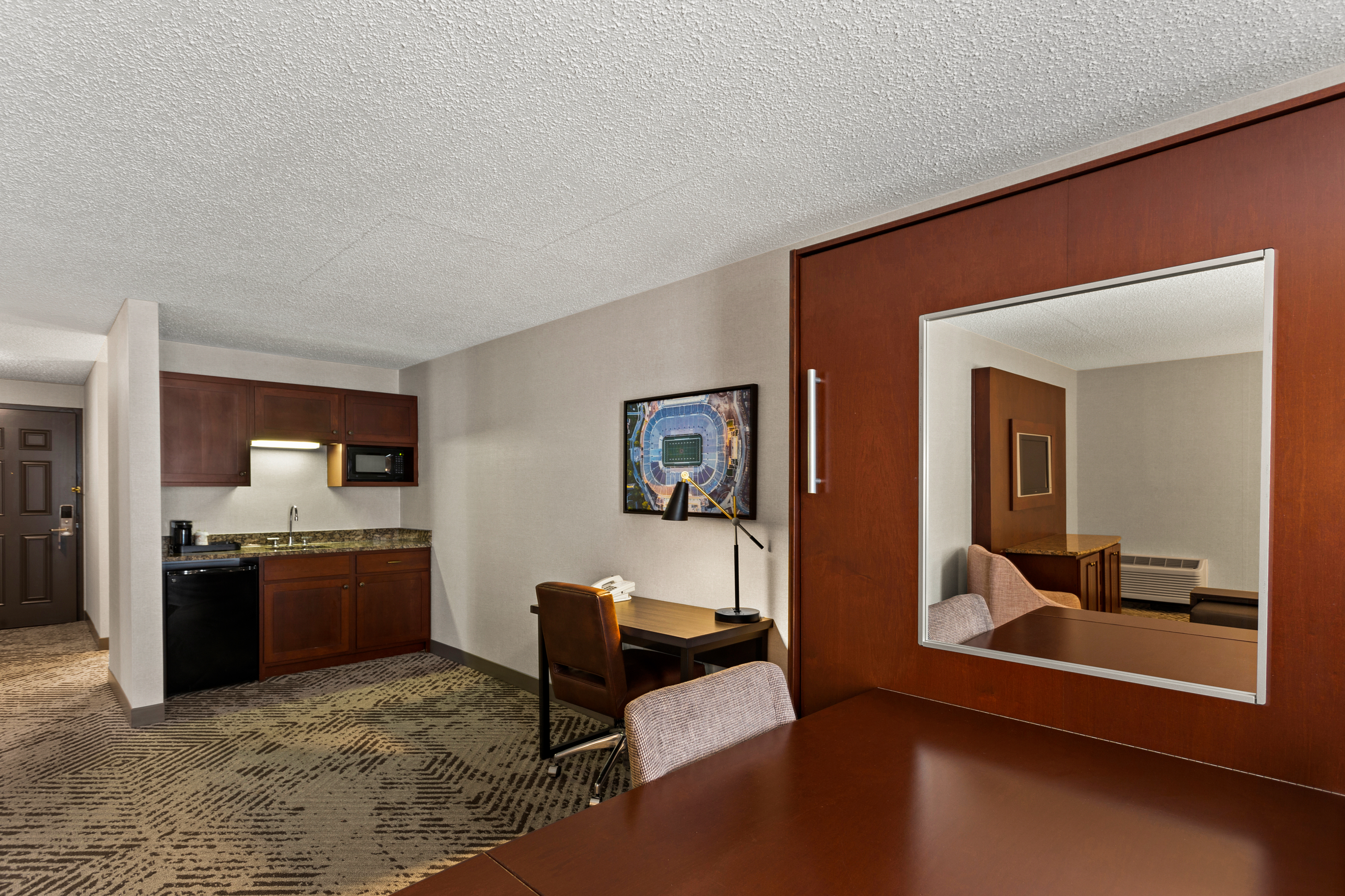 Guest room at the Wingate by Wyndham South Bend/Notre Dame in South Bend, Indiana