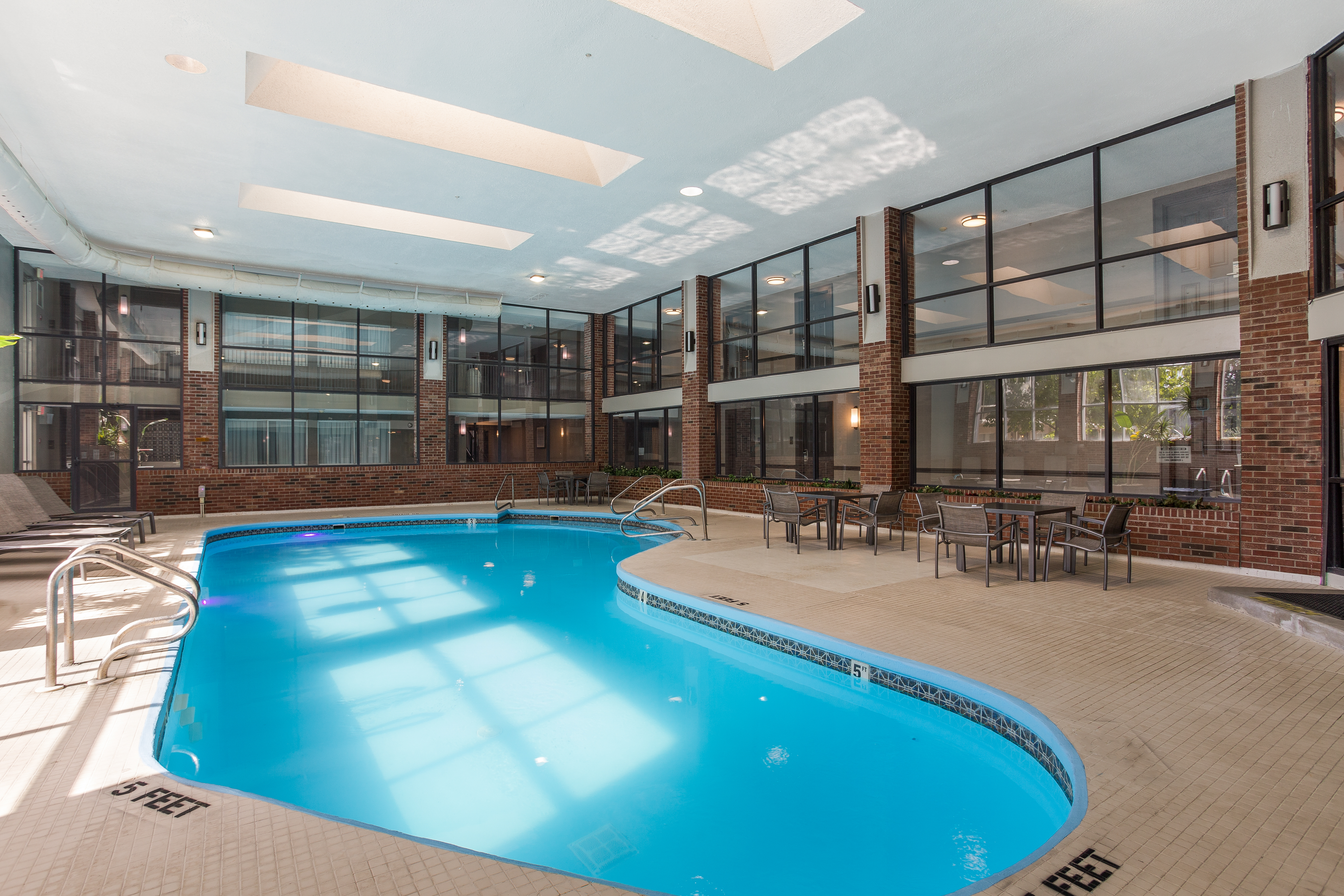 Indoor pool at the Wingate by Wyndham South Bend/Notre Dame in South Bend, Indiana