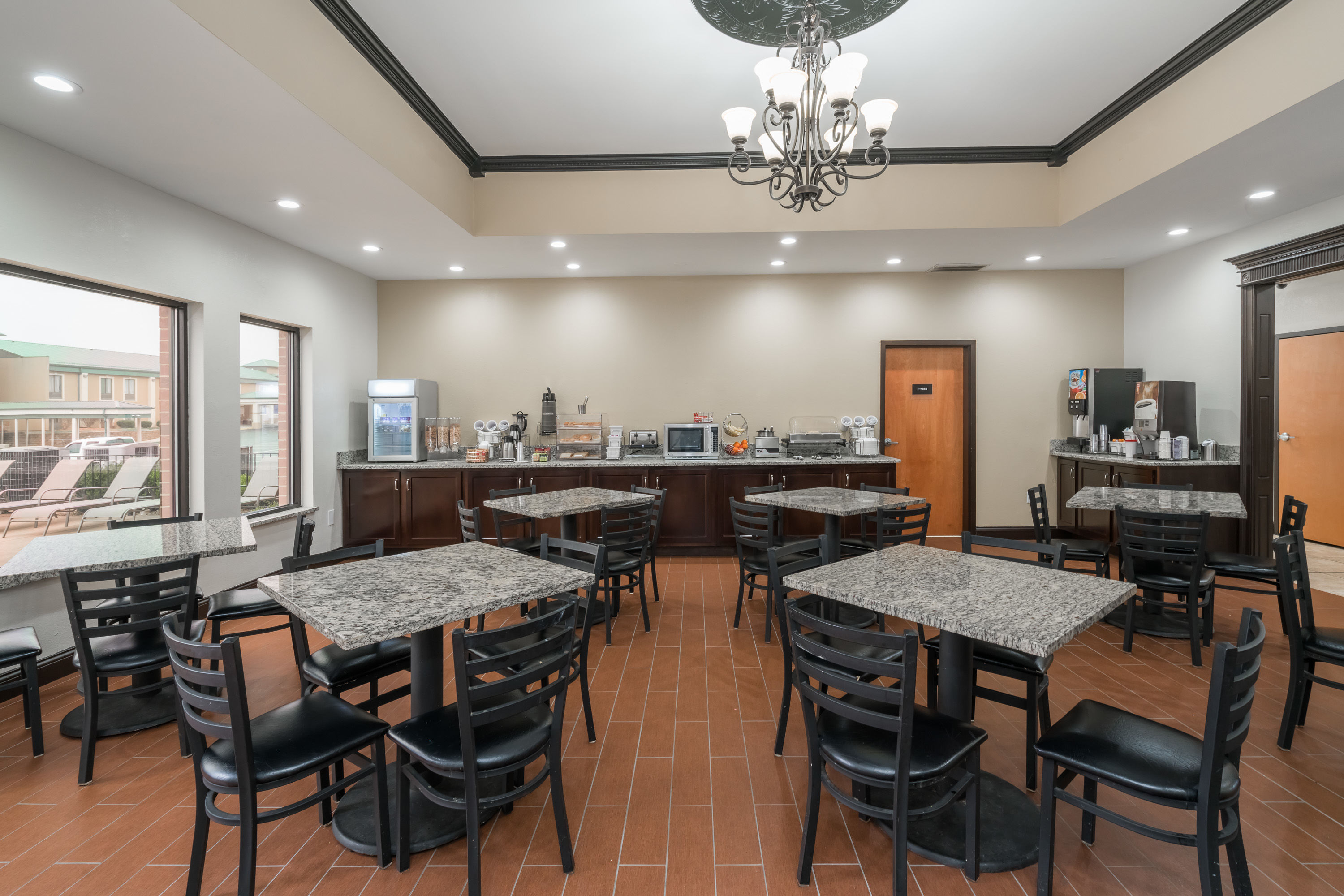 Free breakfast at Wingate by Wyndham Bowling Green in Bowling Green, Kentucky