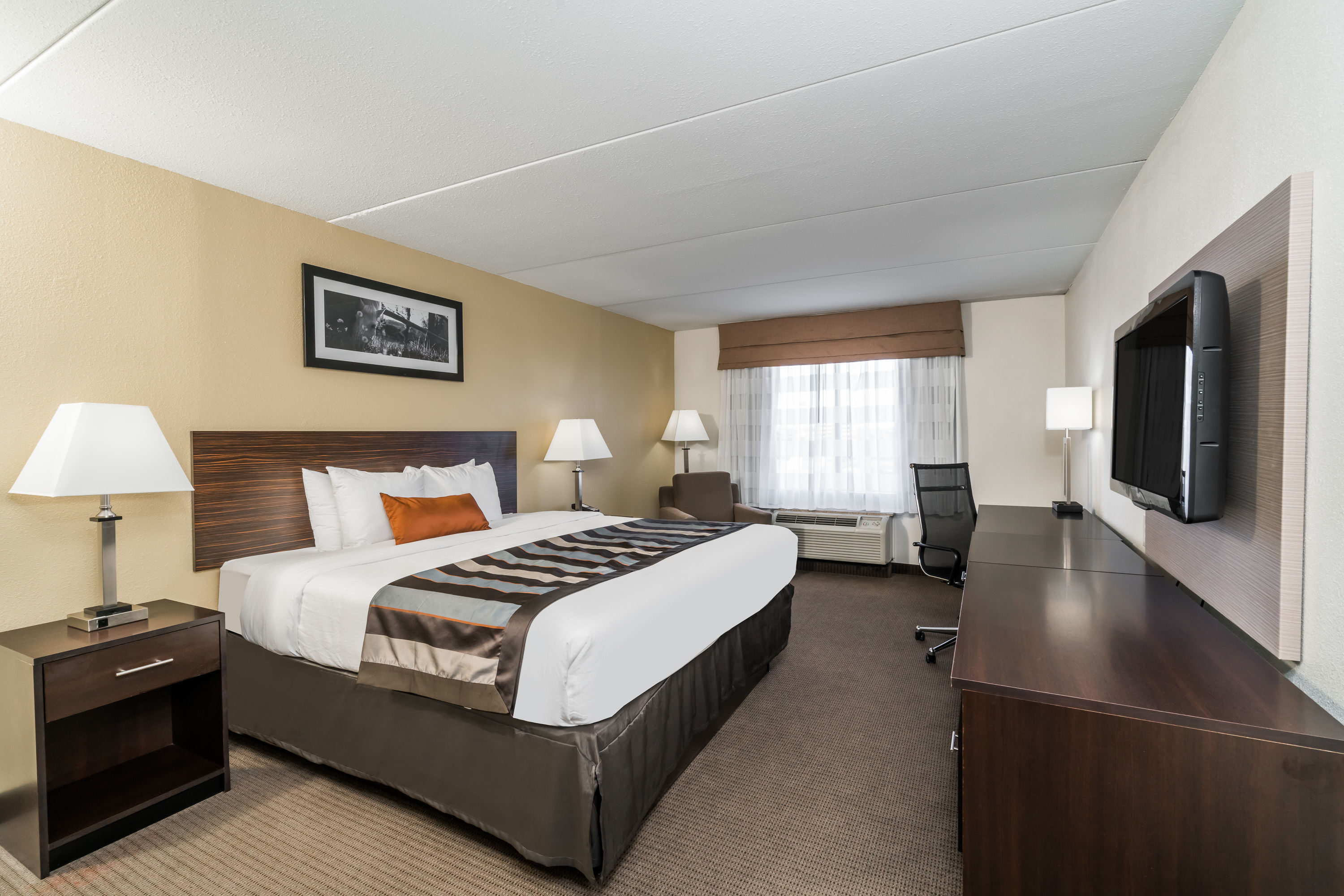 Guest room at the Wingate by Wyndham Bowling Green in Bowling Green, Kentucky