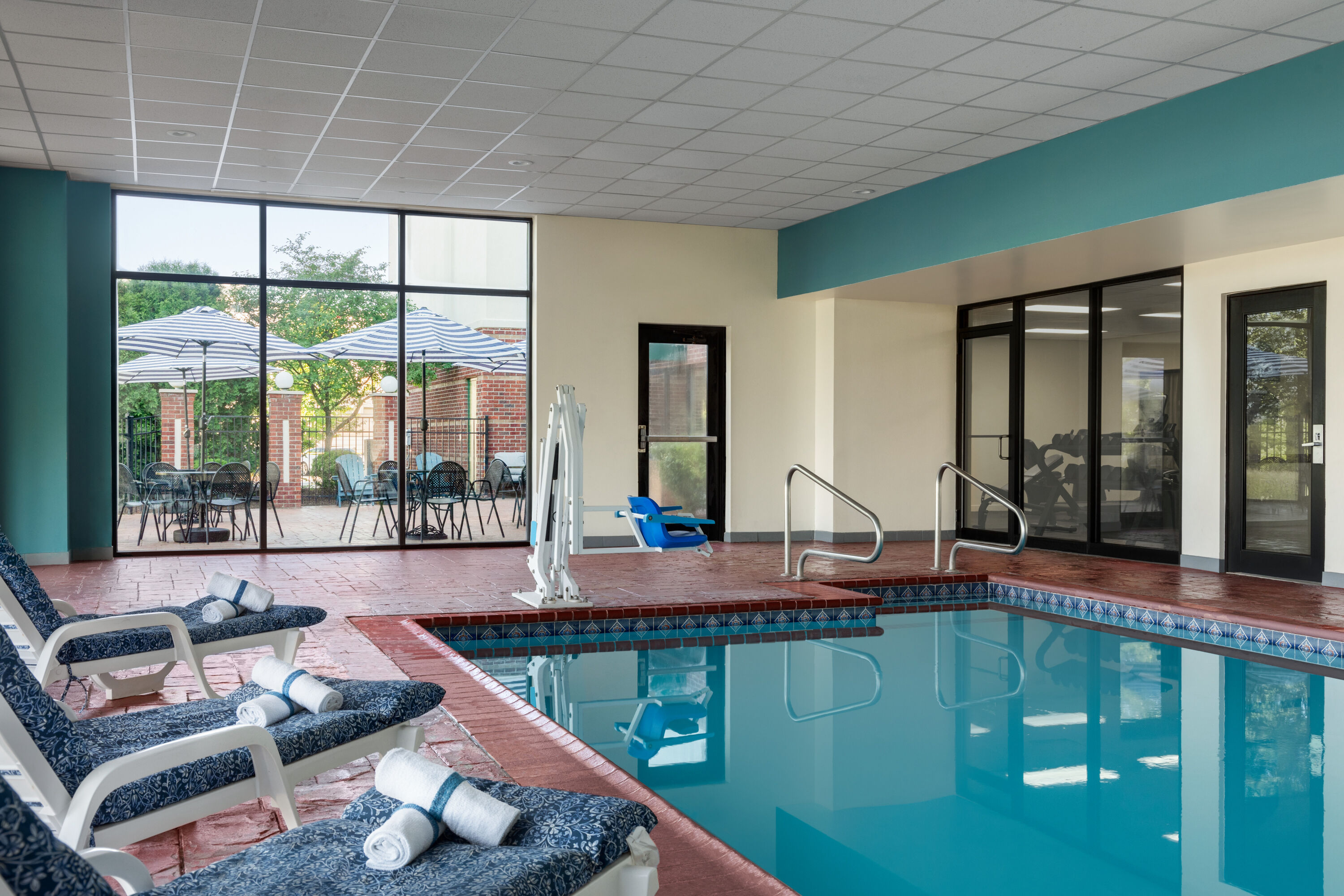 Indoor pool at the Wingate by Wyndham Louisville East in Louisville, Kentucky