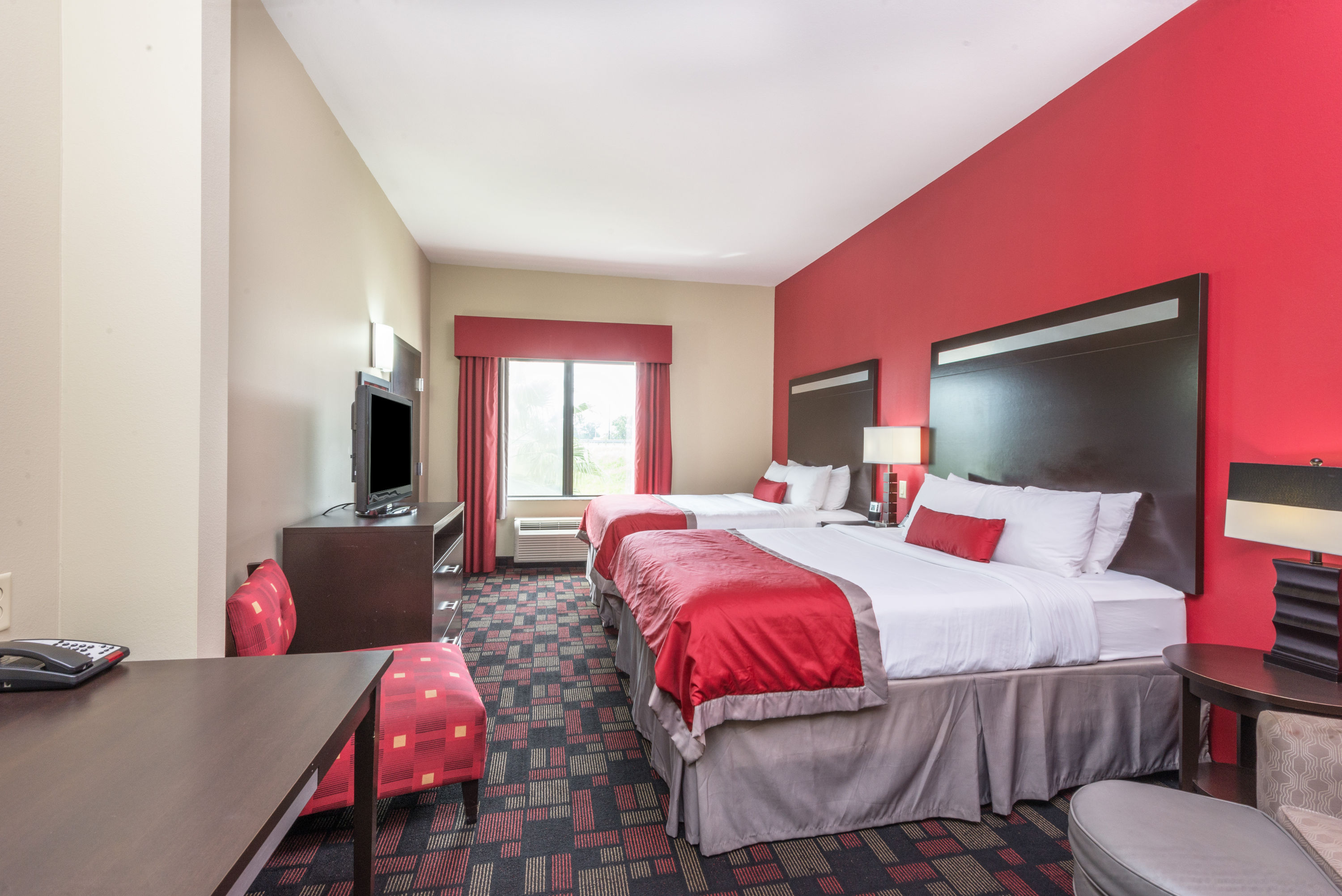 Guest room at the Wingate by Wyndham Lake Charles Casino Area in Lake Charles, Louisiana