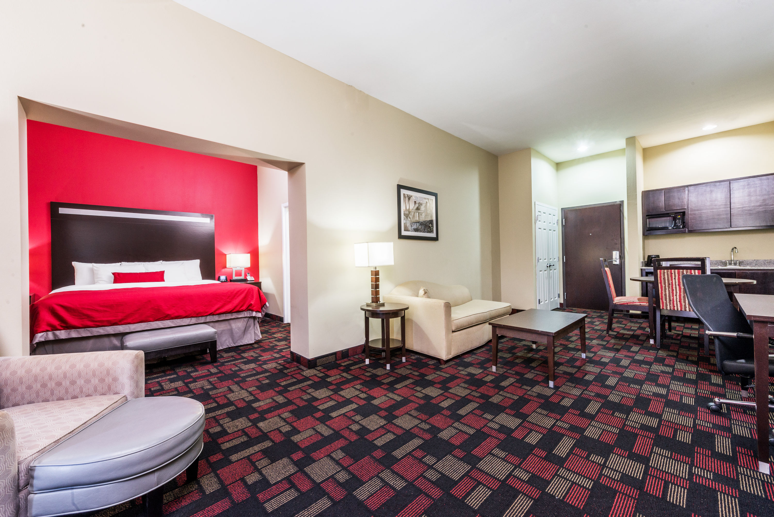 Guest room at the Wingate by Wyndham Lake Charles Casino Area in Lake Charles, Louisiana