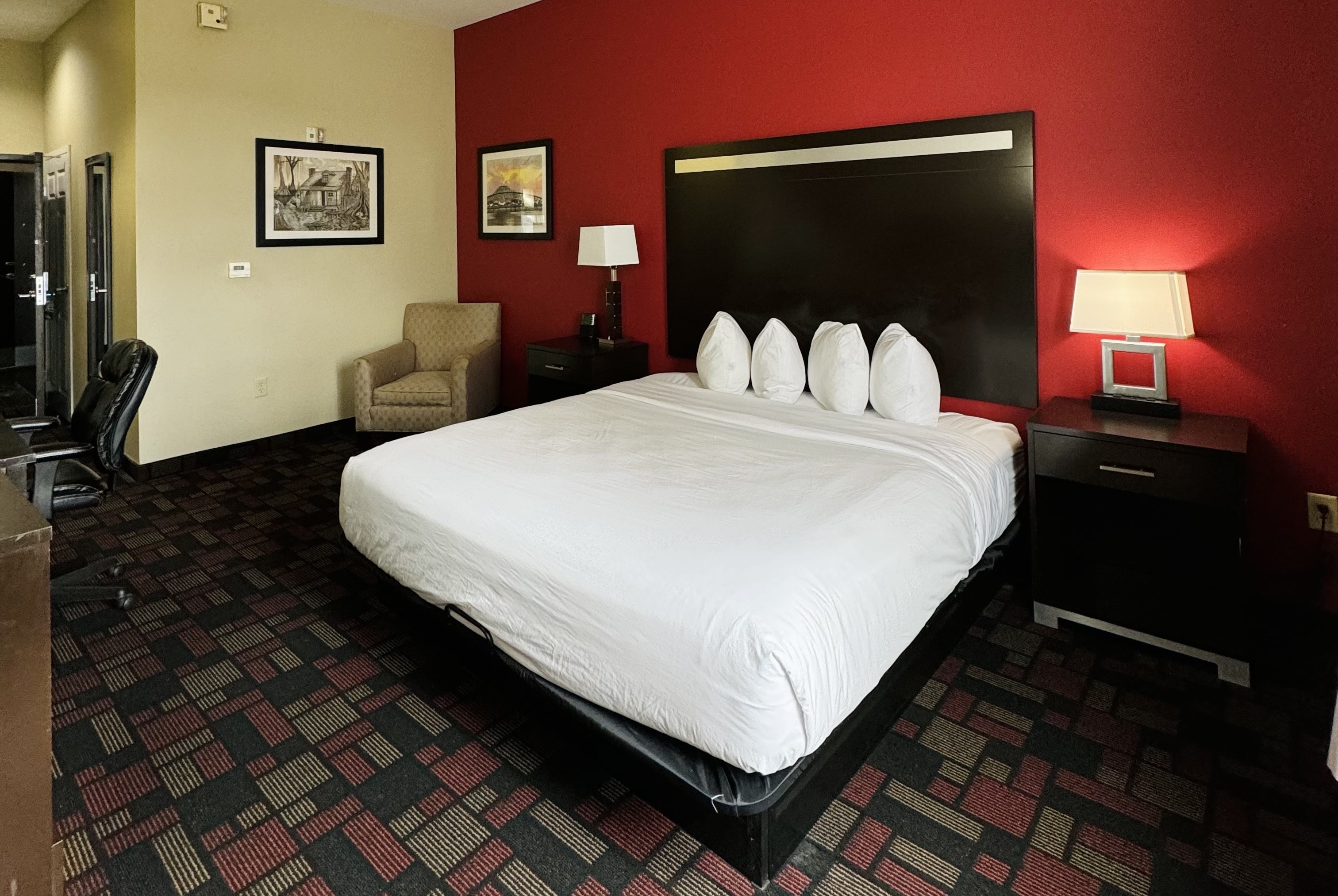 Guest room at the Wingate by Wyndham Lake Charles Casino Area in Lake Charles, Louisiana