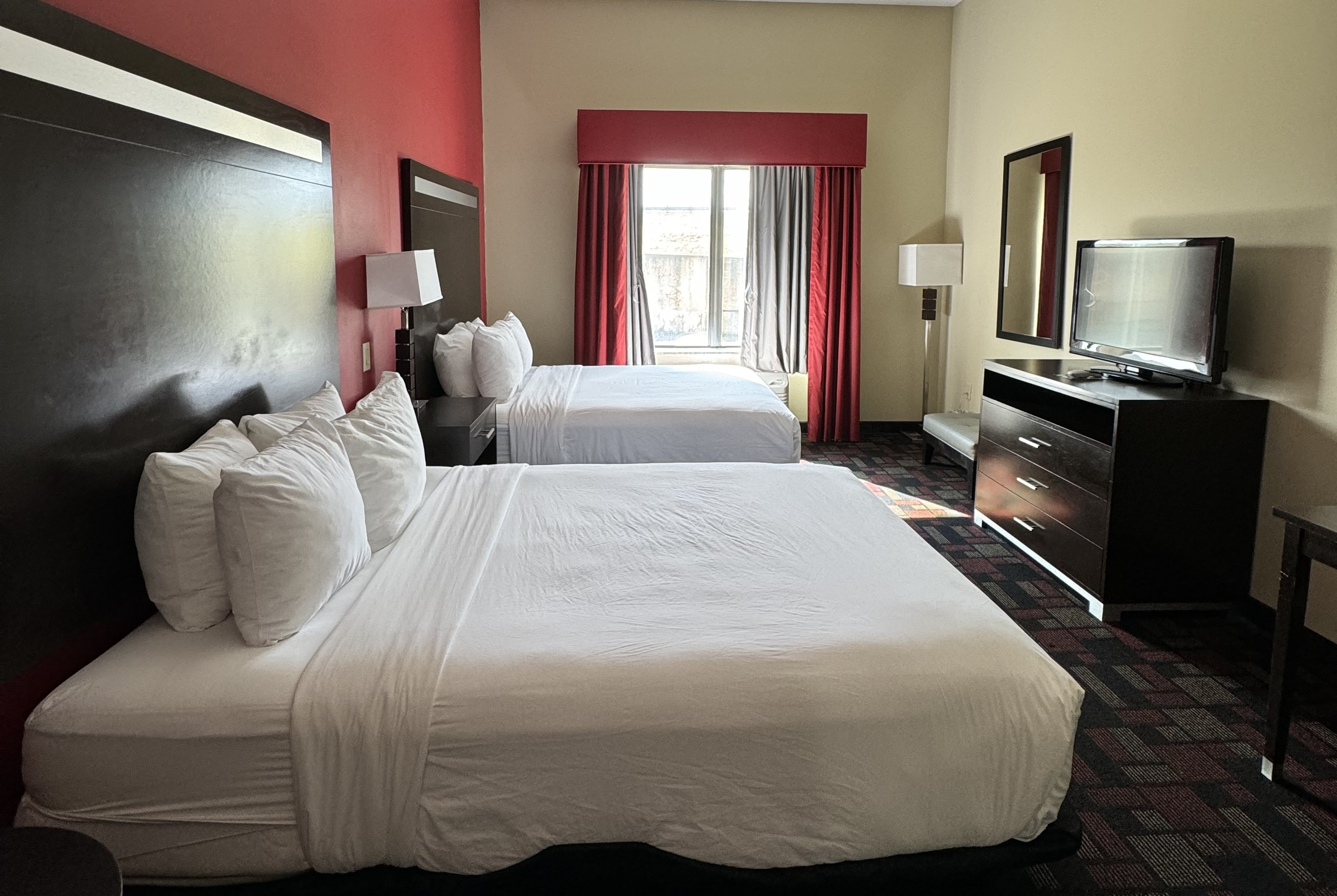 Guest room at the Wingate by Wyndham Lake Charles Casino Area in Lake Charles, Louisiana