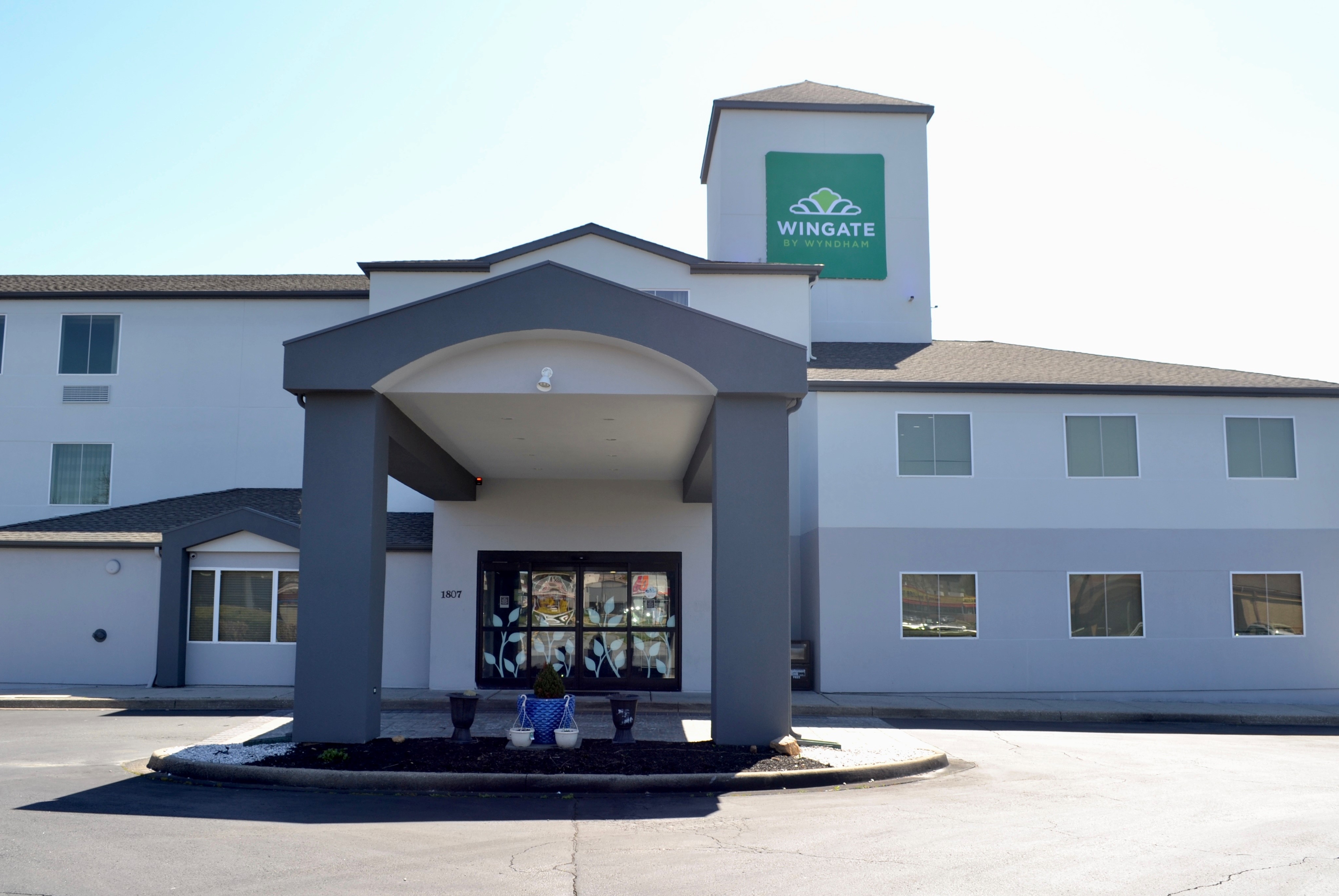 Exterior of Wingate by Wyndham Bel Air I-95 Exit 77A / APG Area hotel in Edgewood, Maryland