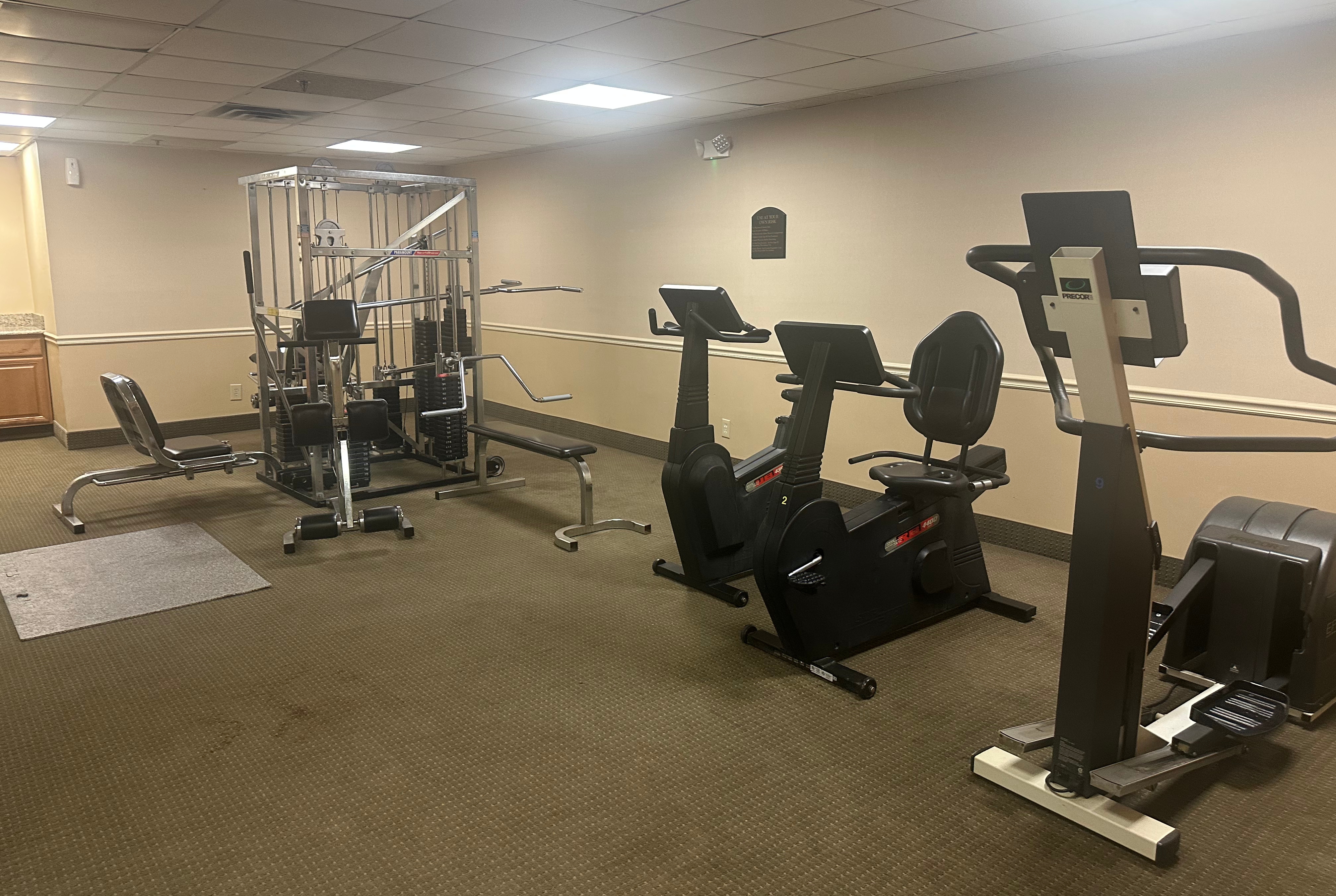 Fitness room at Wingate by Wyndham Livonia in Livonia, Michigan