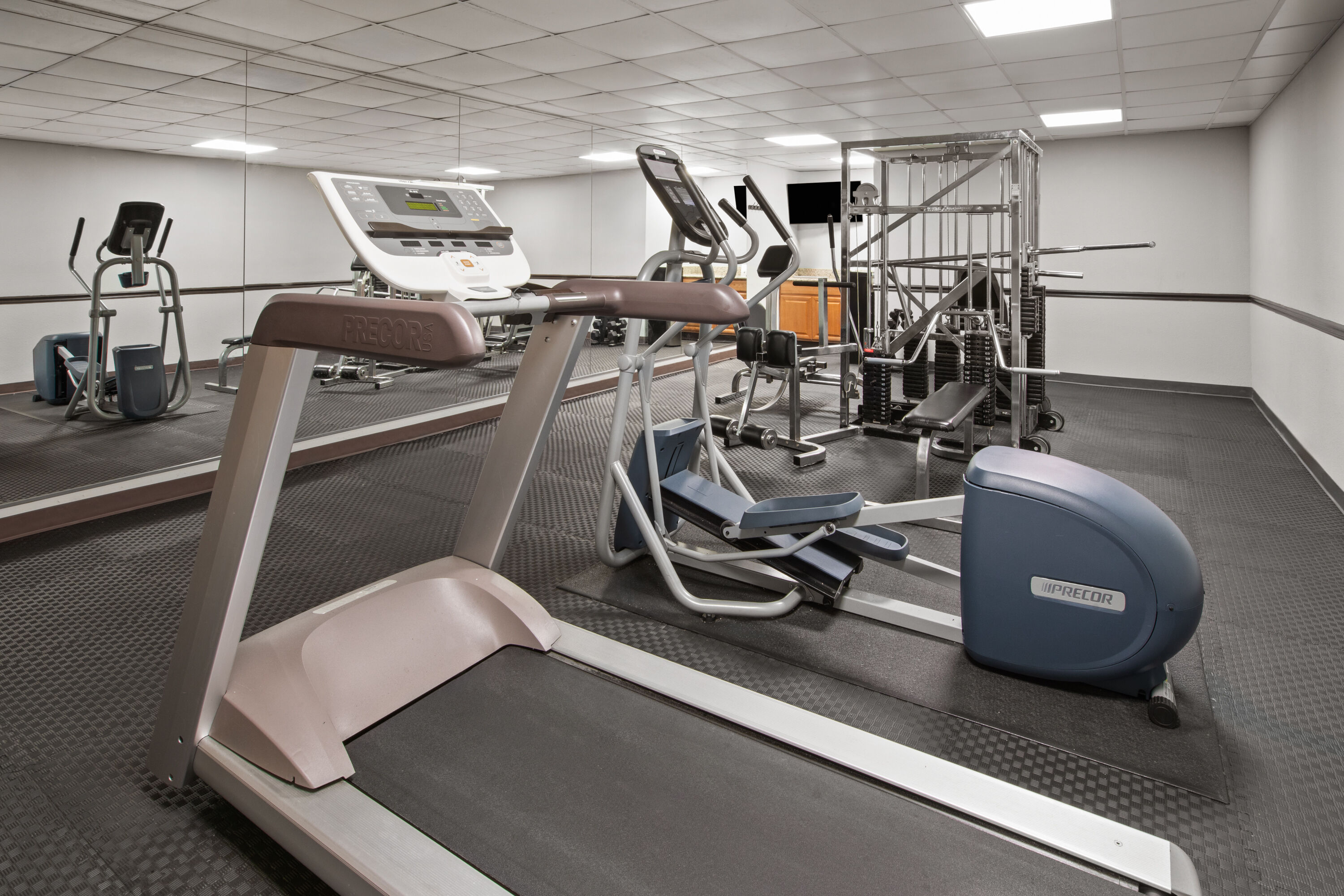 Fitness room at Wingate by Wyndham Livonia in Livonia, Michigan