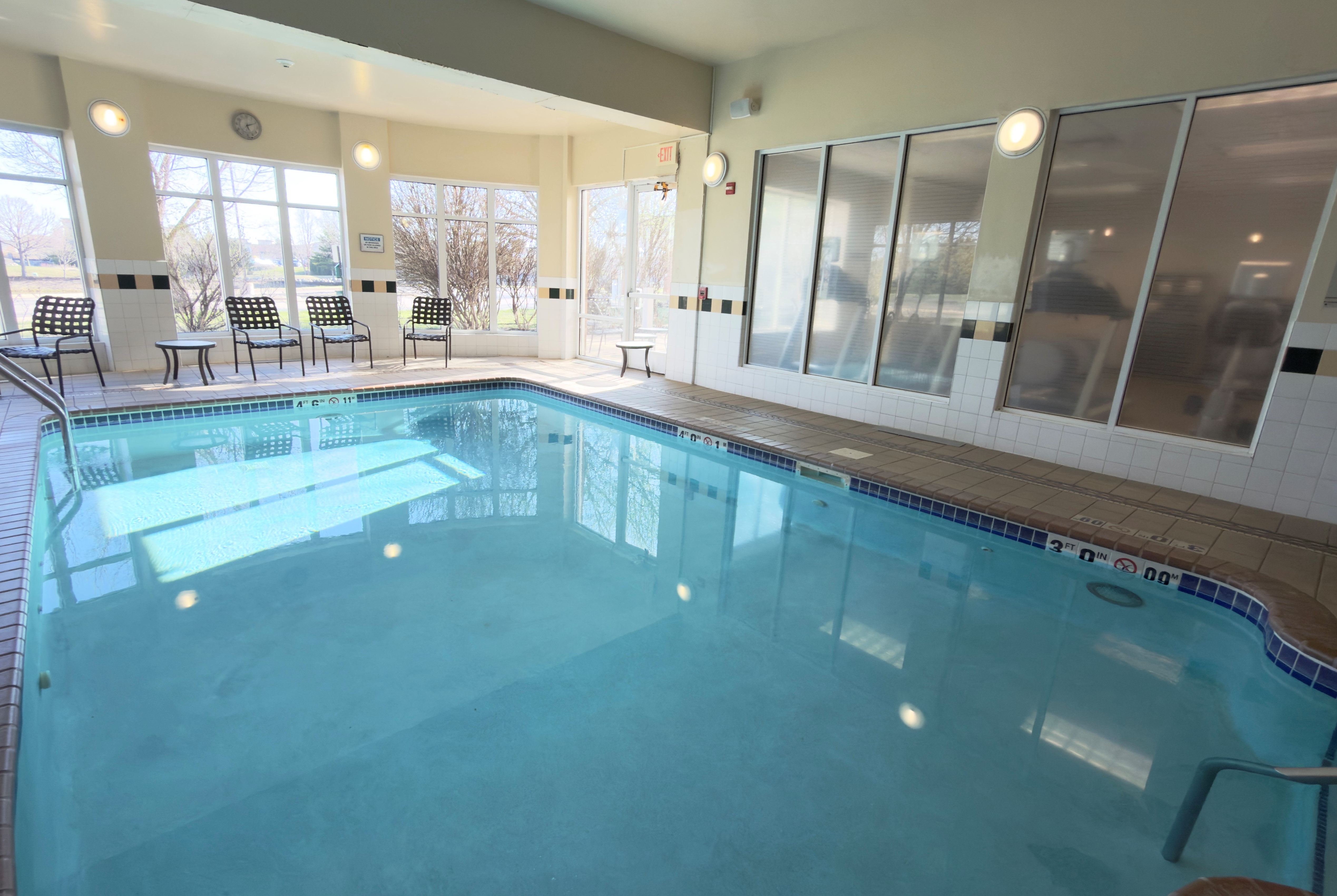 Indoor pool at the Wingate by Wyndham St. Paul/Oakdale/Woodbury in Oakdale, Minnesota