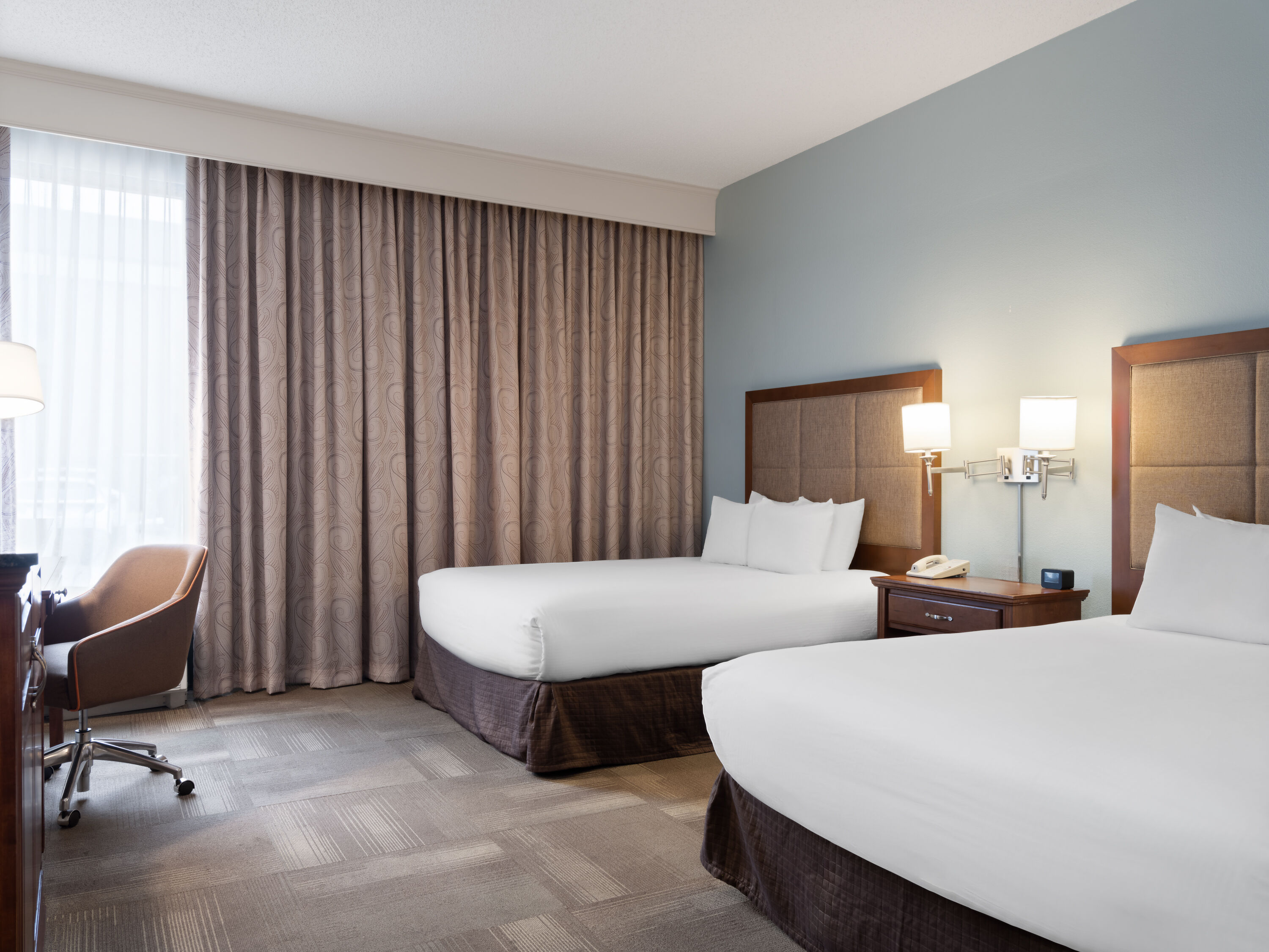 Guest room at the Wingate by Wyndham St. Louis Airport in Saint Ann, Missouri