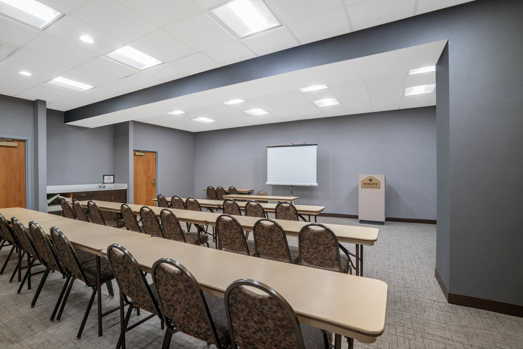 Meeting room at Wingate By Wyndham Charlotte Airport I-85/I-485 in Charlotte, North Carolina