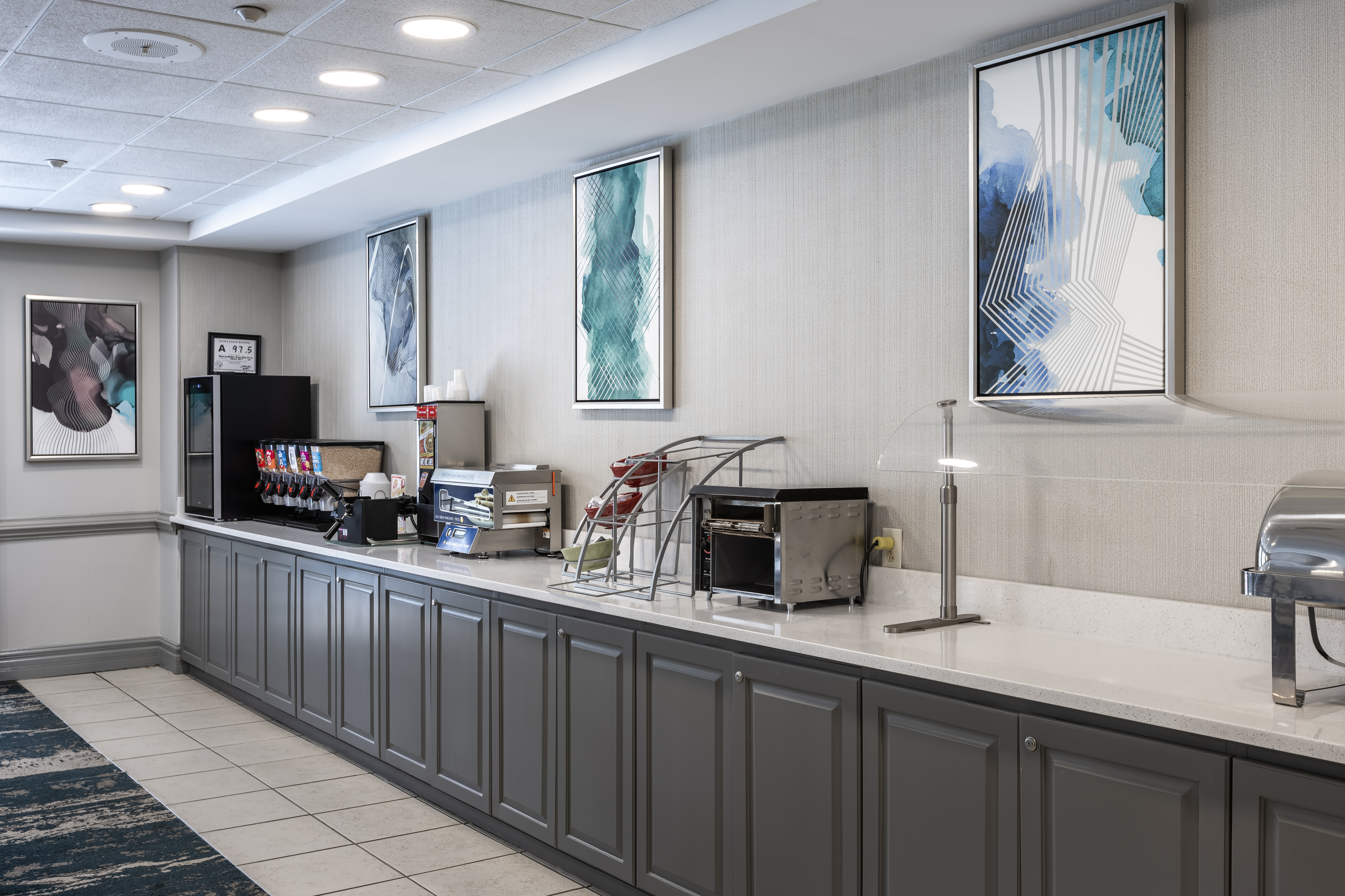 Free breakfast at Wingate by Wyndham Charlotte Speedway/Concord in Concord, North Carolina