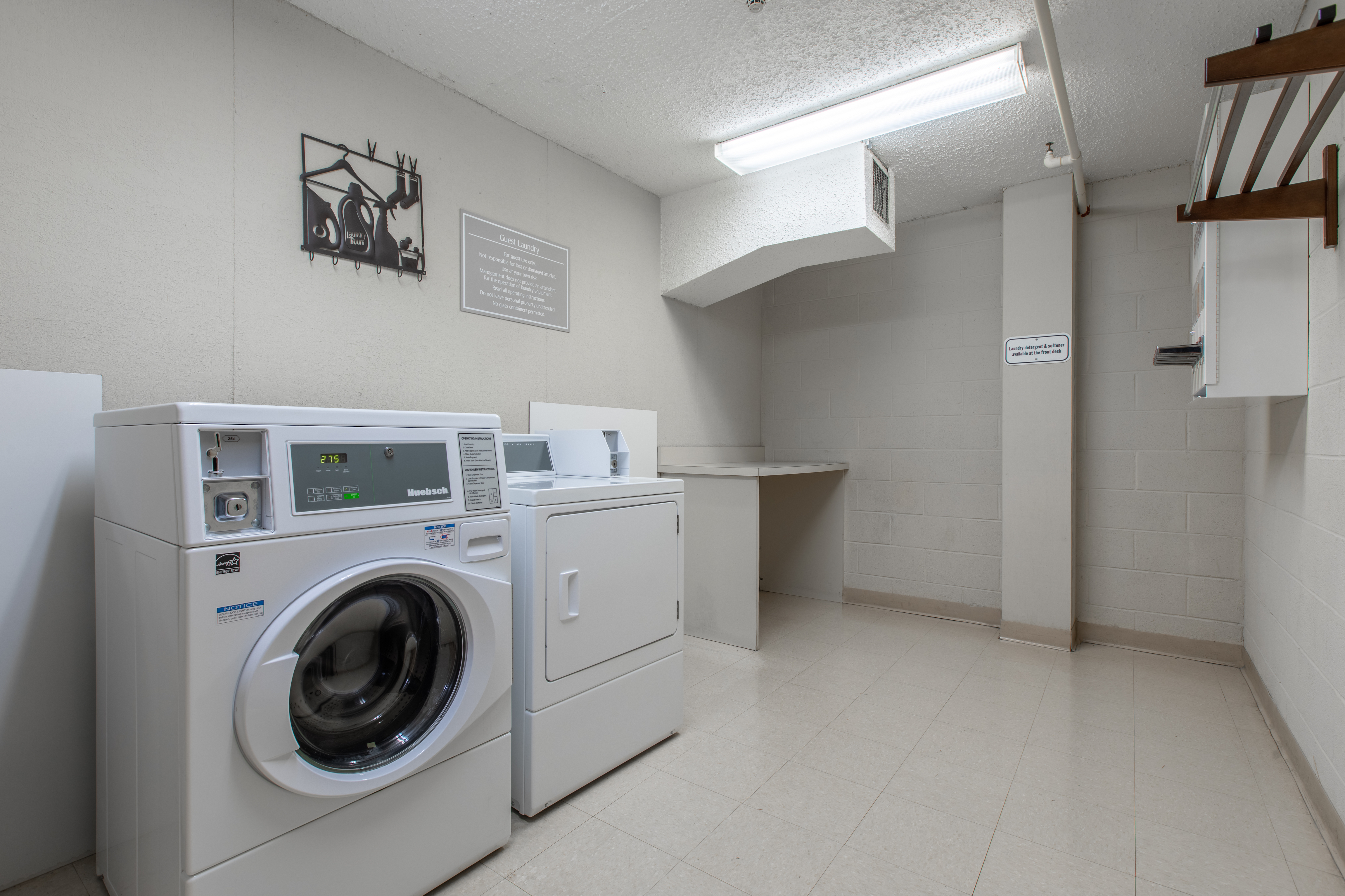 Laundry facilities at Wingate by Wyndham Charlotte Speedway/Concord in Concord, North Carolina