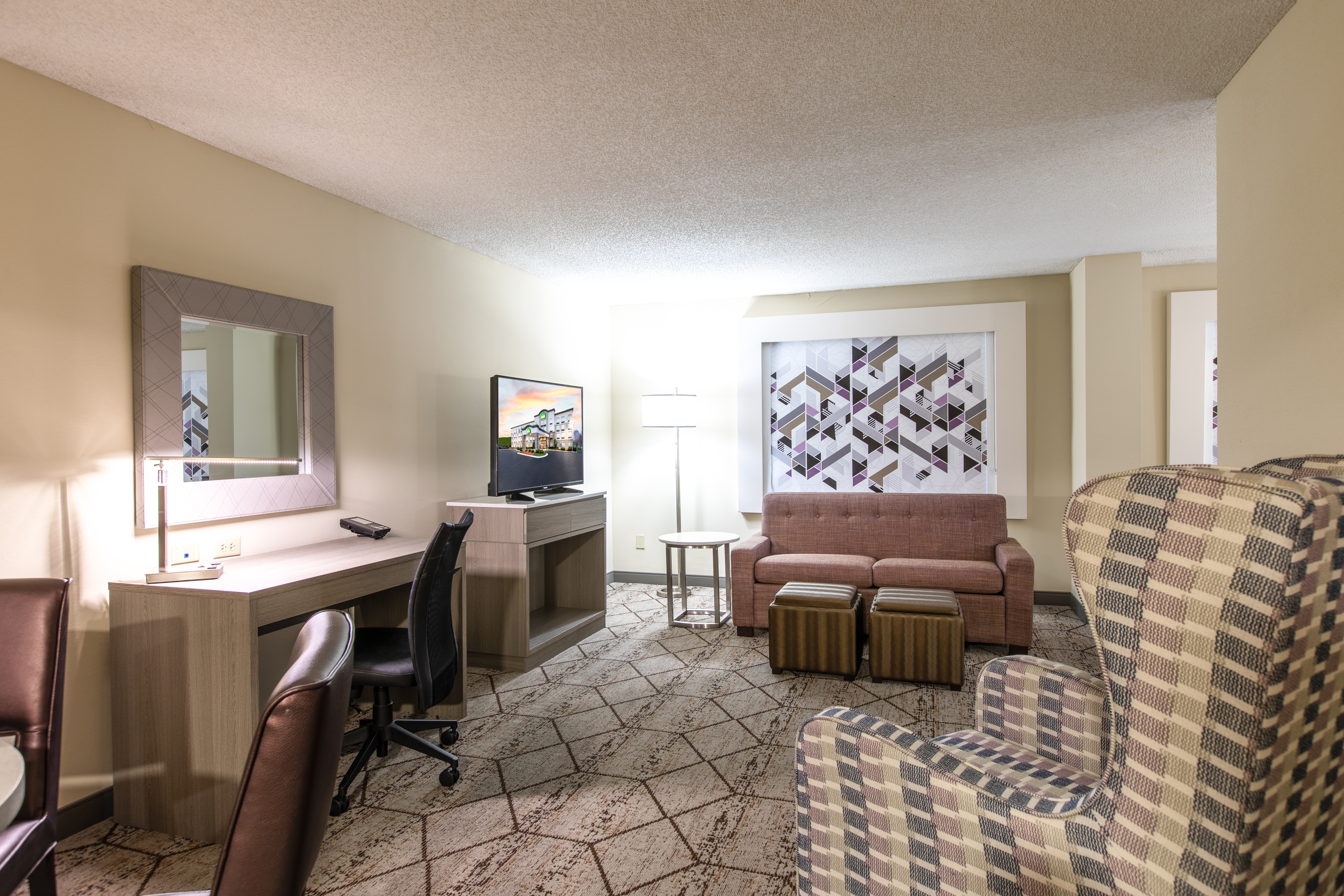 Guest room at the Wingate by Wyndham Charlotte Speedway/Concord in Concord, North Carolina