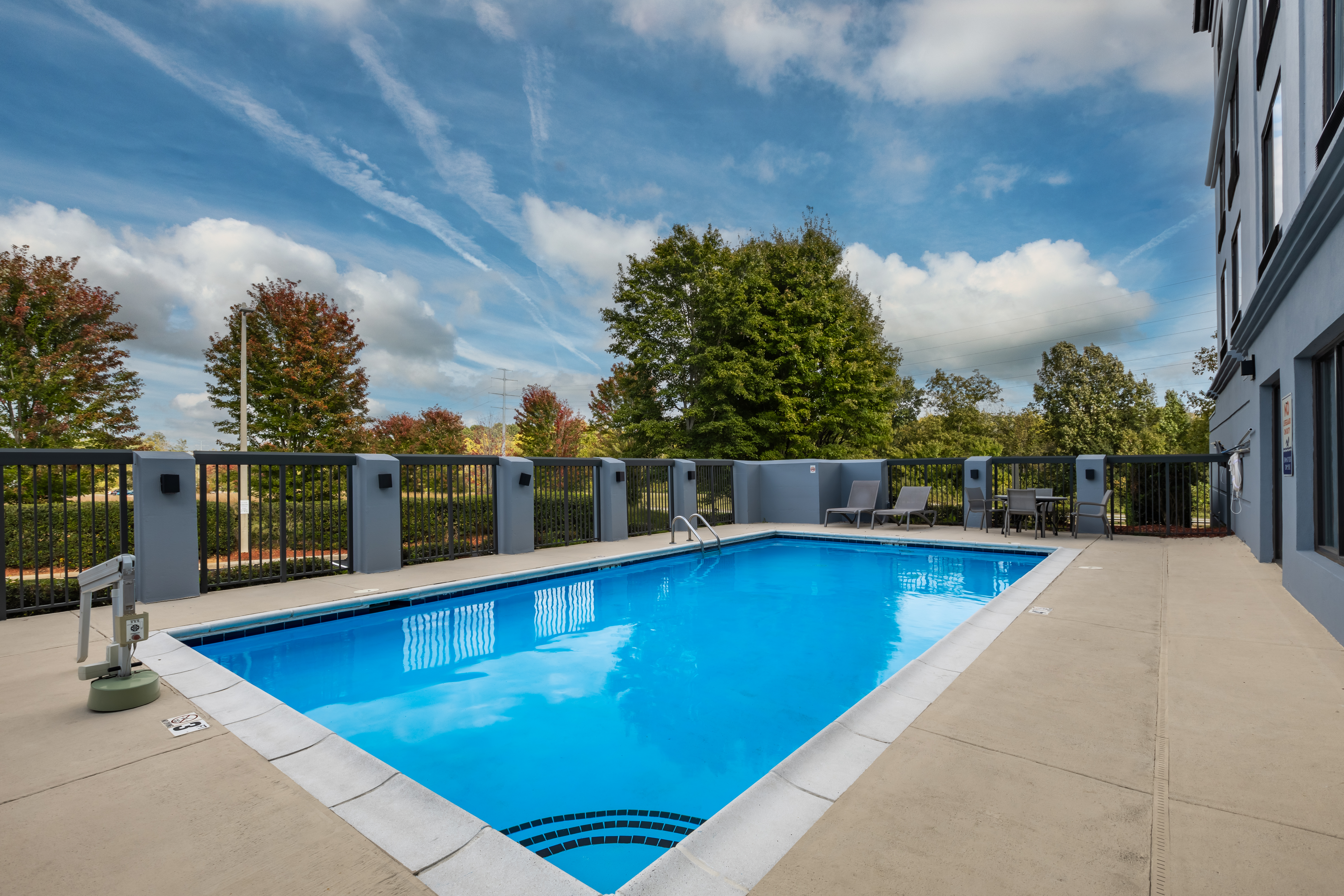 Pool at the Wingate by Wyndham Charlotte Speedway/Concord in Concord, North Carolina