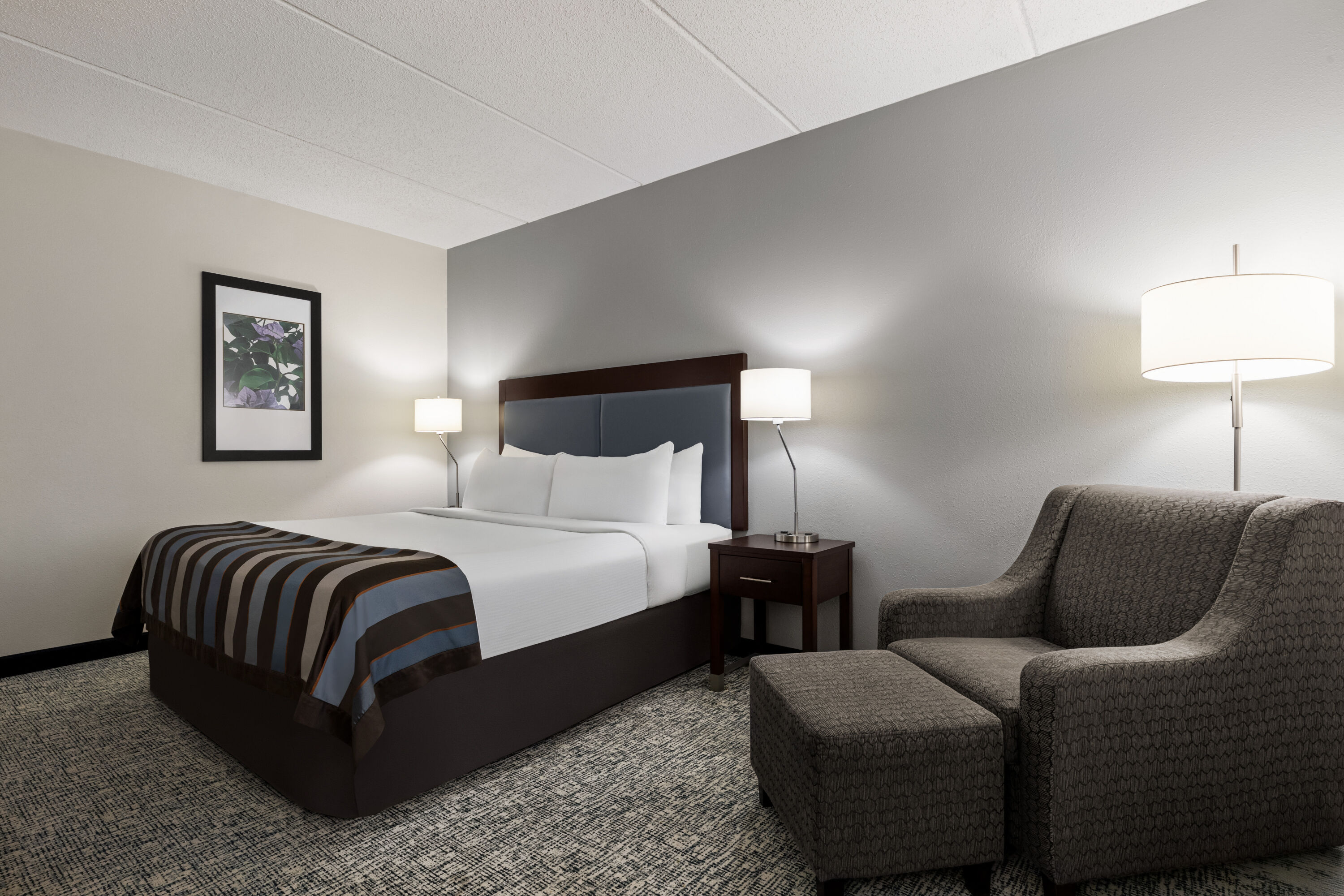 Guest room at the Wingate by Wyndham Fletcher at Asheville Airport in Fletcher, North Carolina