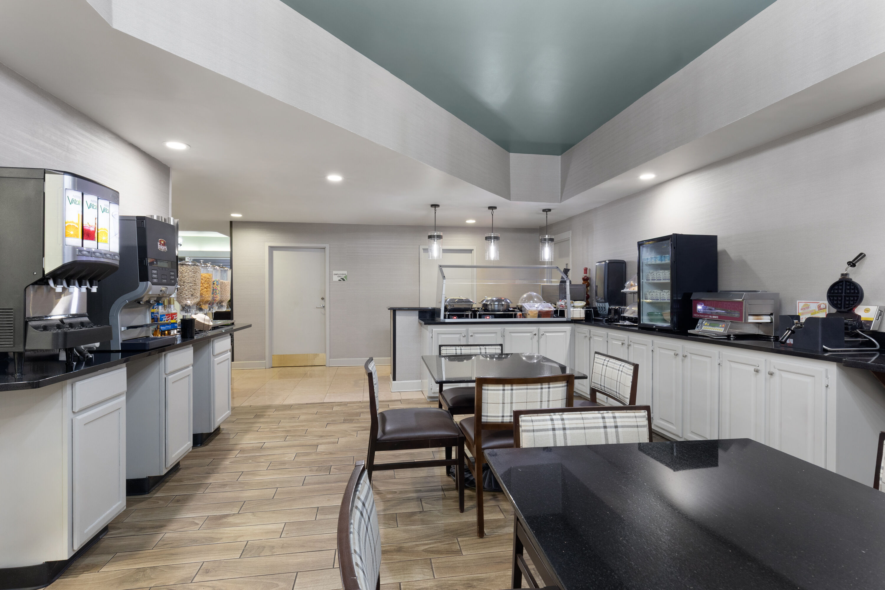 Free breakfast at Wingate by Wyndham Greensboro/Coliseum in Greensboro, North Carolina