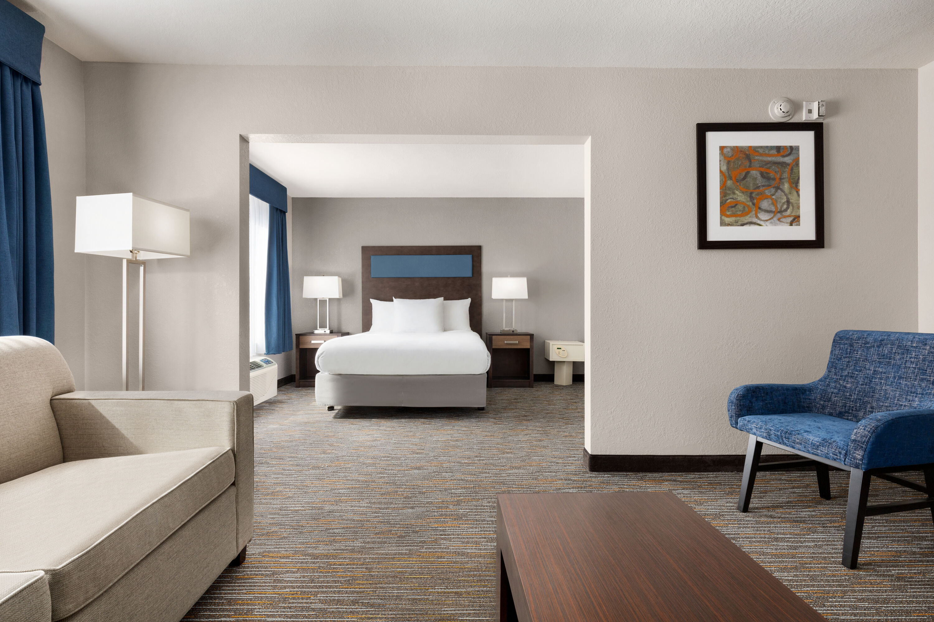 Guest room at the Wingate by Wyndham Southport in Southport, North Carolina