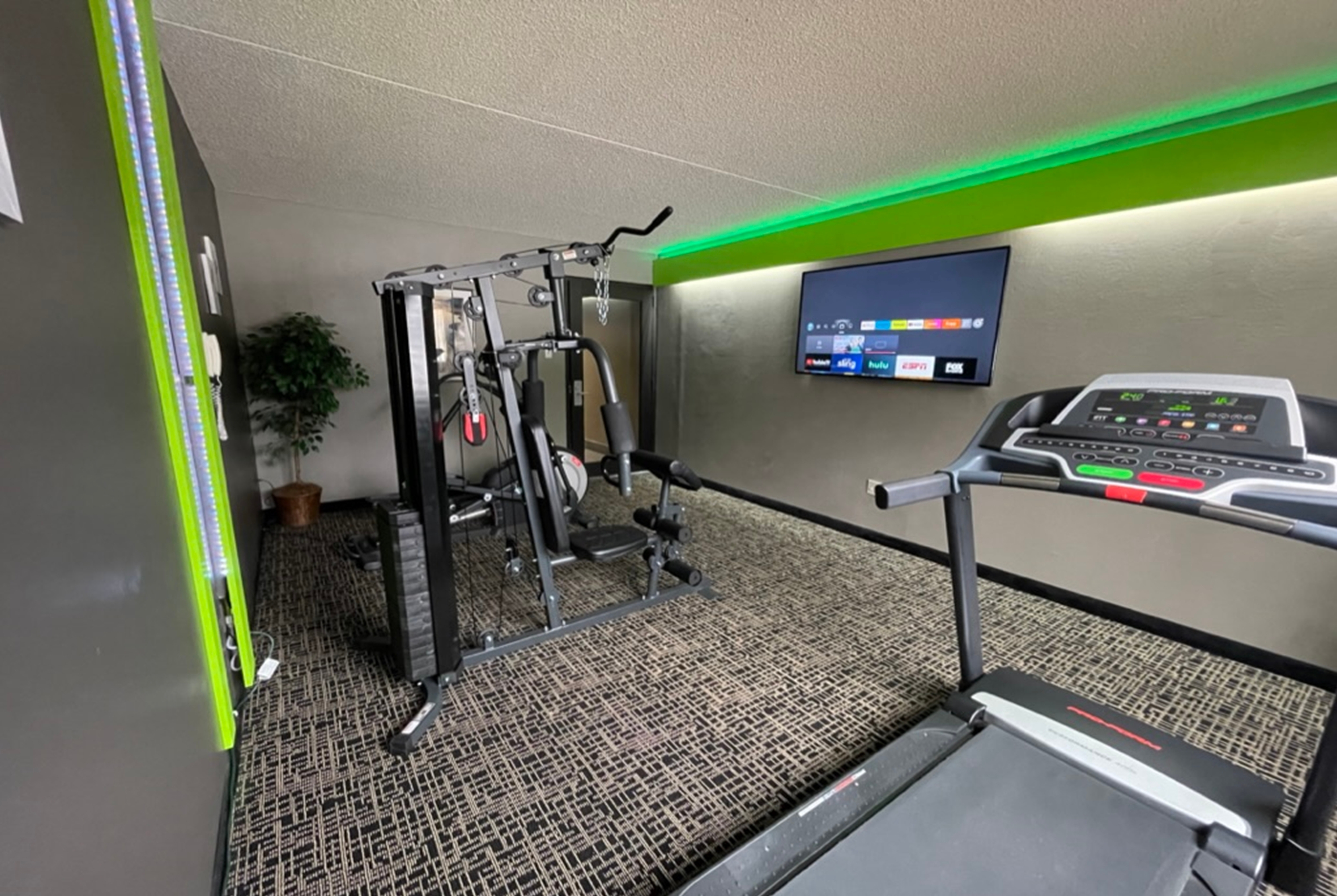Fitness room at Wingate by Wyndham Lake George in Lake George, New York