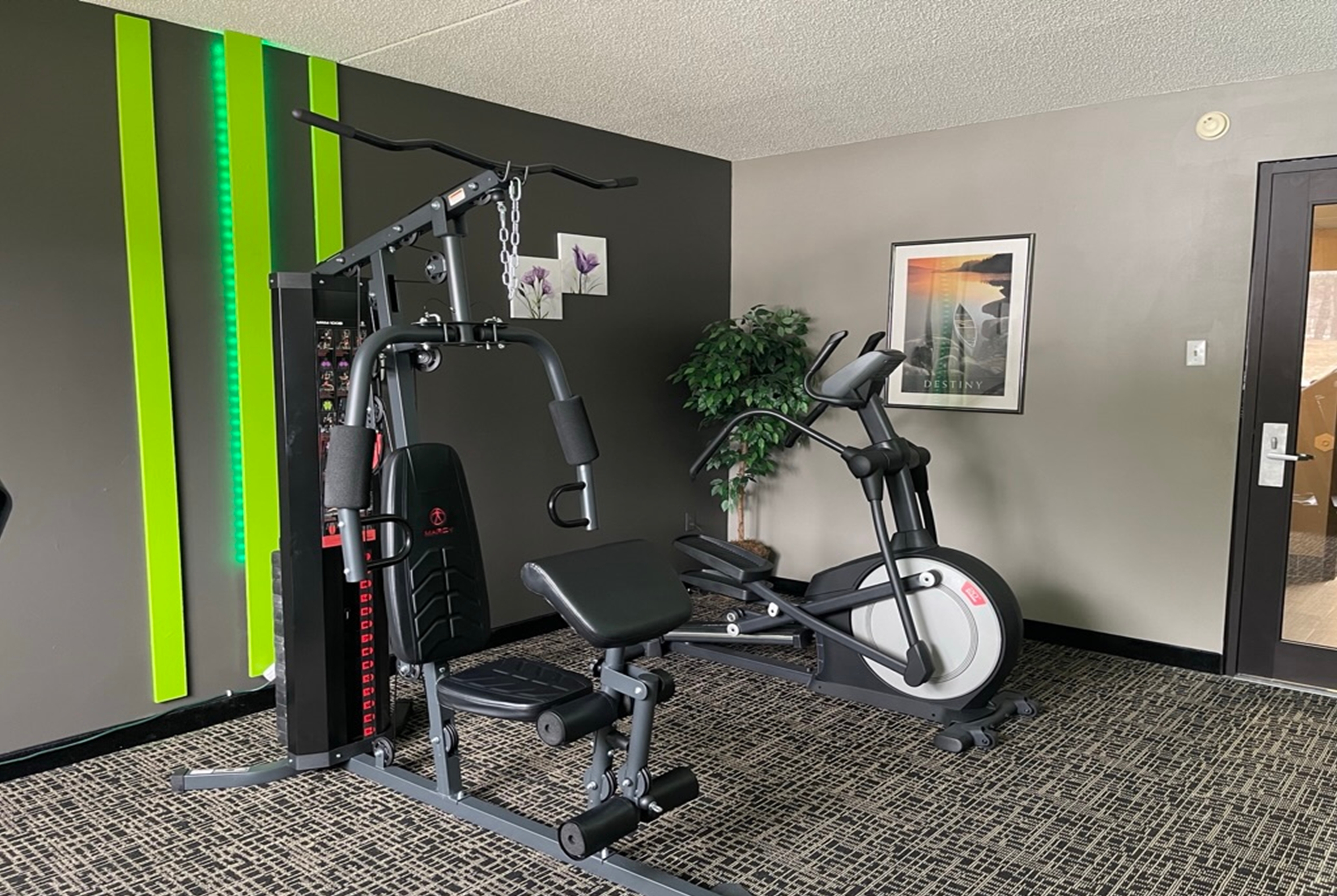 Fitness room at Wingate by Wyndham Lake George in Lake George, New York
