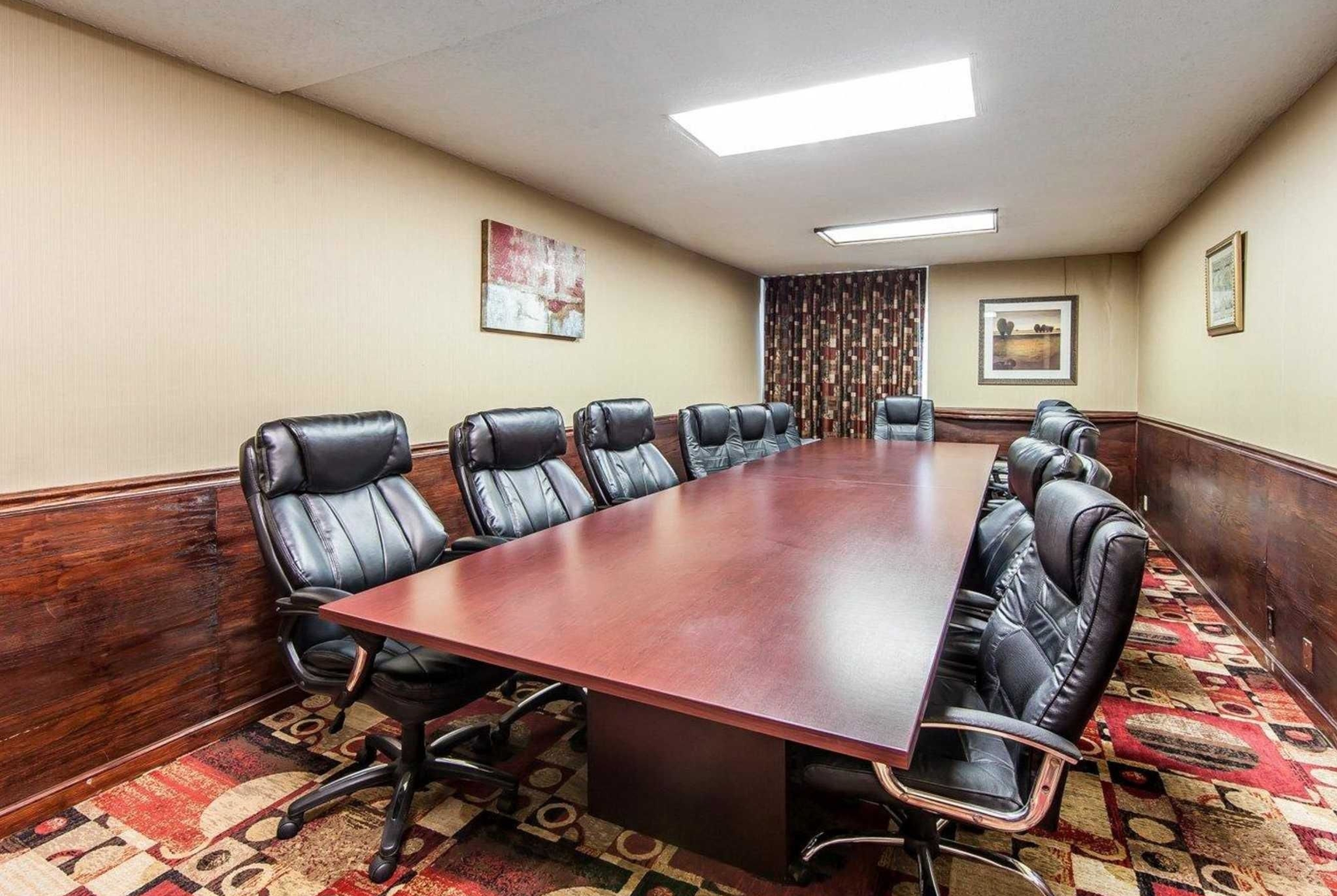 Board room at Wingate by Wyndham Marietta Conference Center in Marietta, Ohio