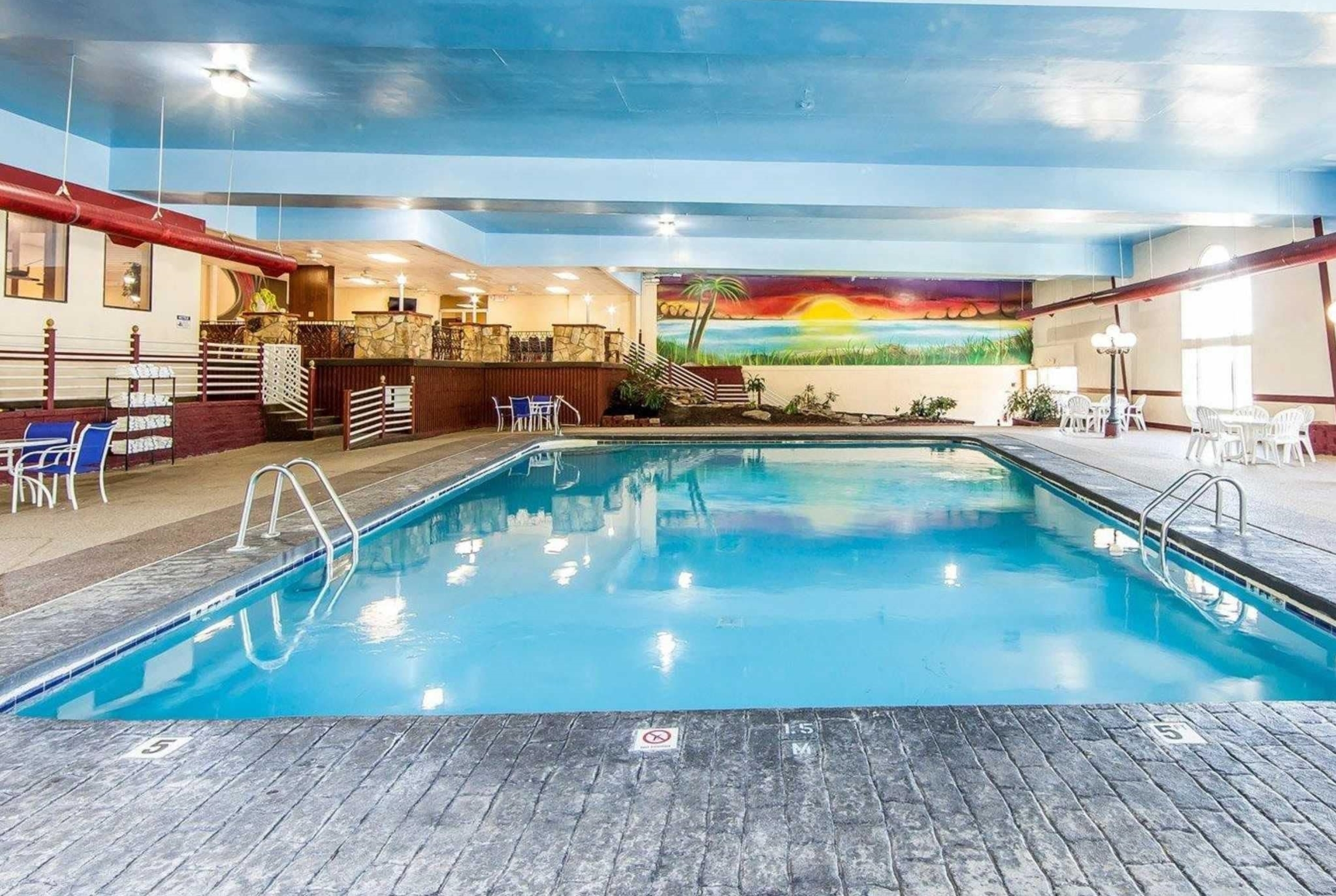 Indoor pool at the Wingate by Wyndham Marietta Conference Center in Marietta, Ohio
