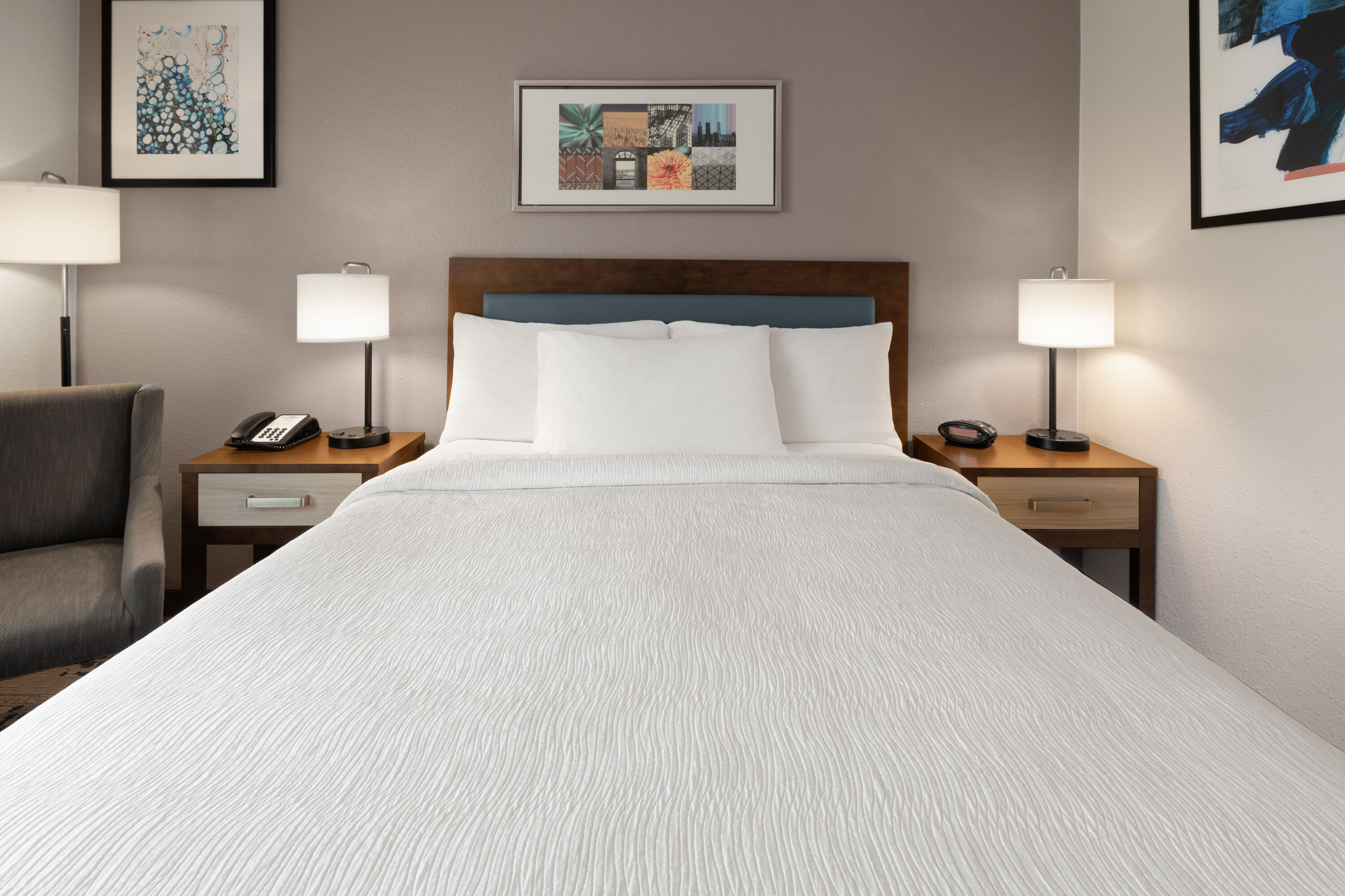 Guest room at the Wingate by Wyndham Marion in Marion, Ohio