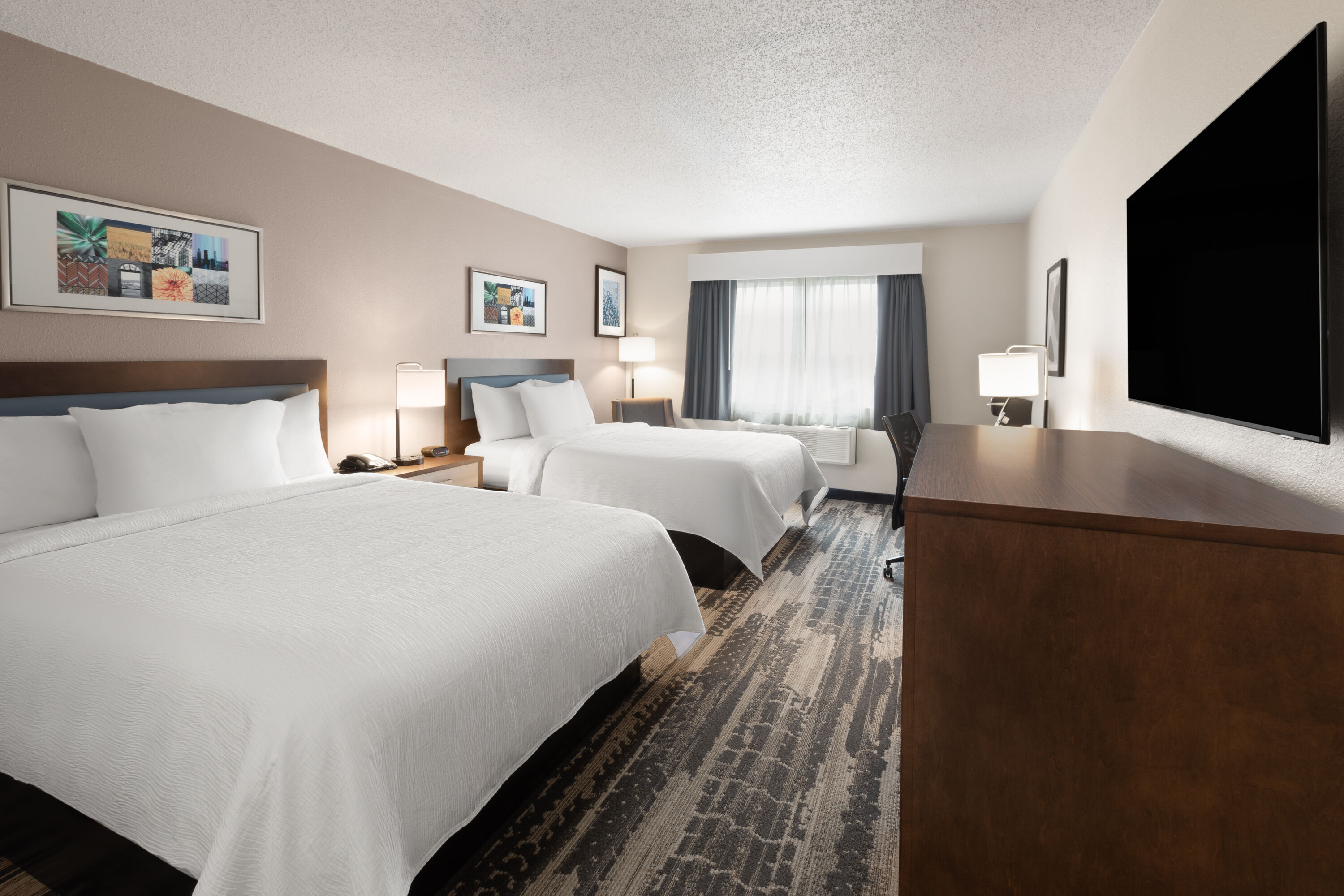 Guest room at the Wingate by Wyndham Marion in Marion, Ohio
