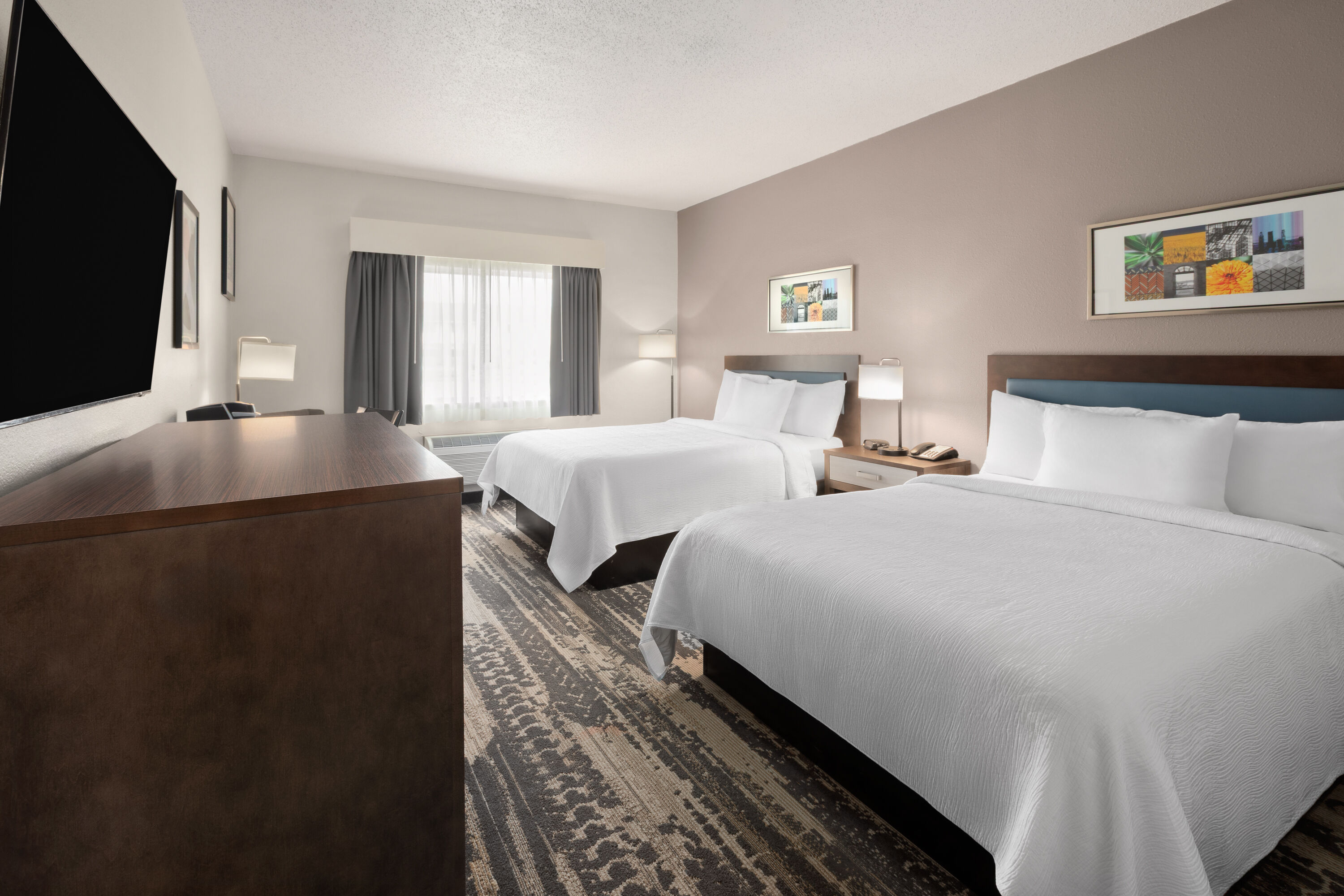 Guest room at the Wingate by Wyndham Marion in Marion, Ohio