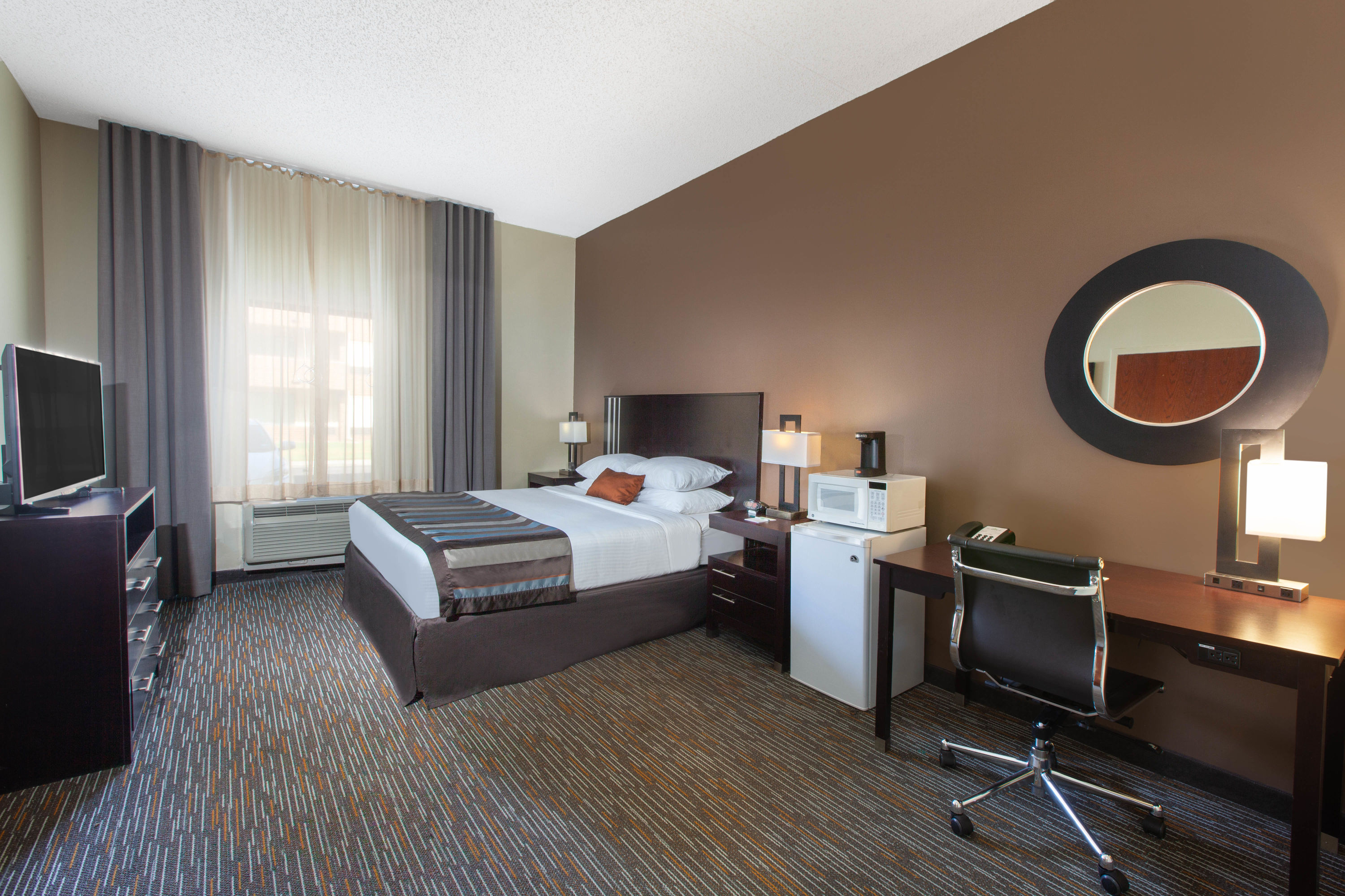 Guest room at the Wingate by Wyndham Oklahoma City Airport in Oklahoma City, Oklahoma