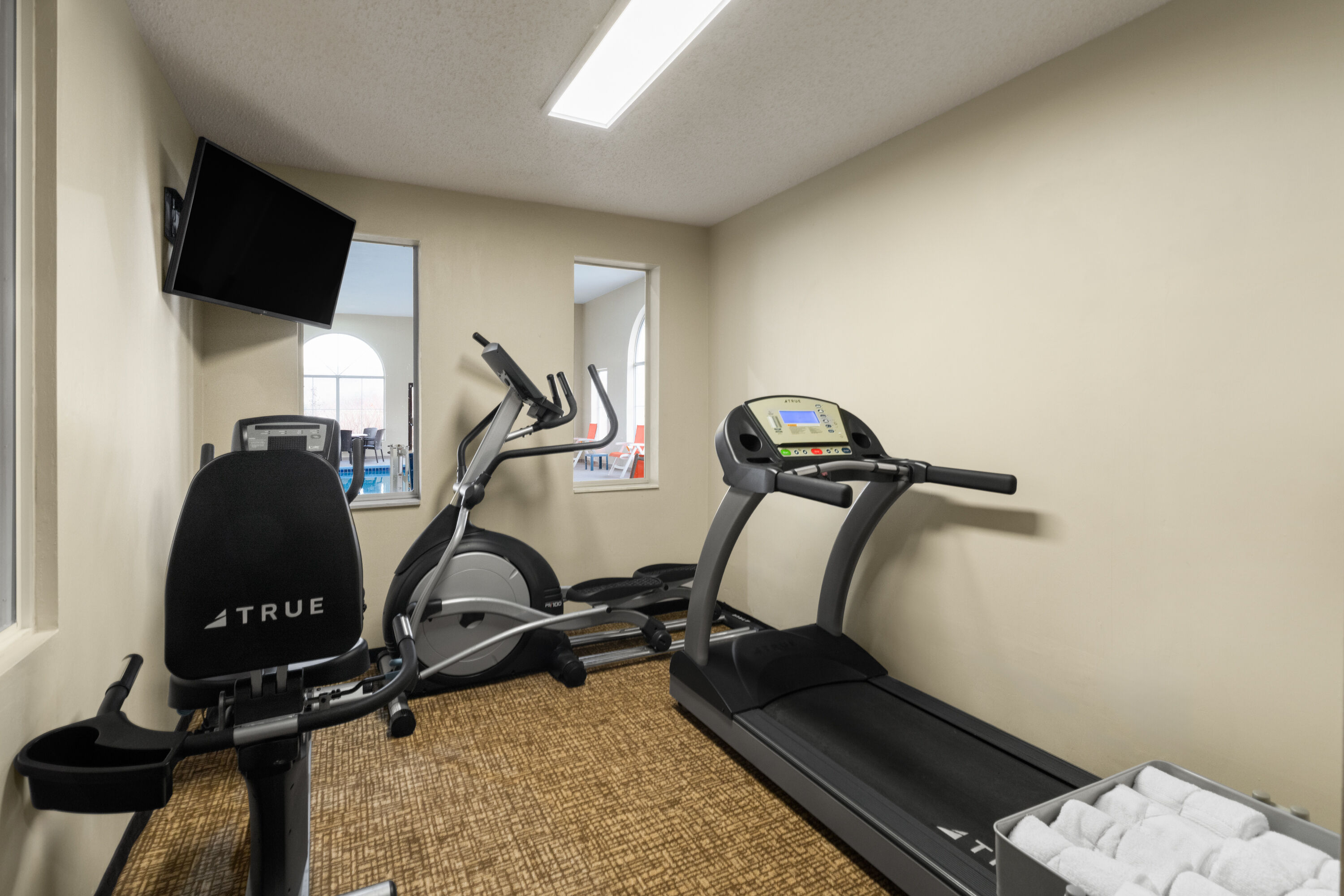 Fitness room at Wingate by Wyndham Clearfield in Clearfield, Pennsylvania