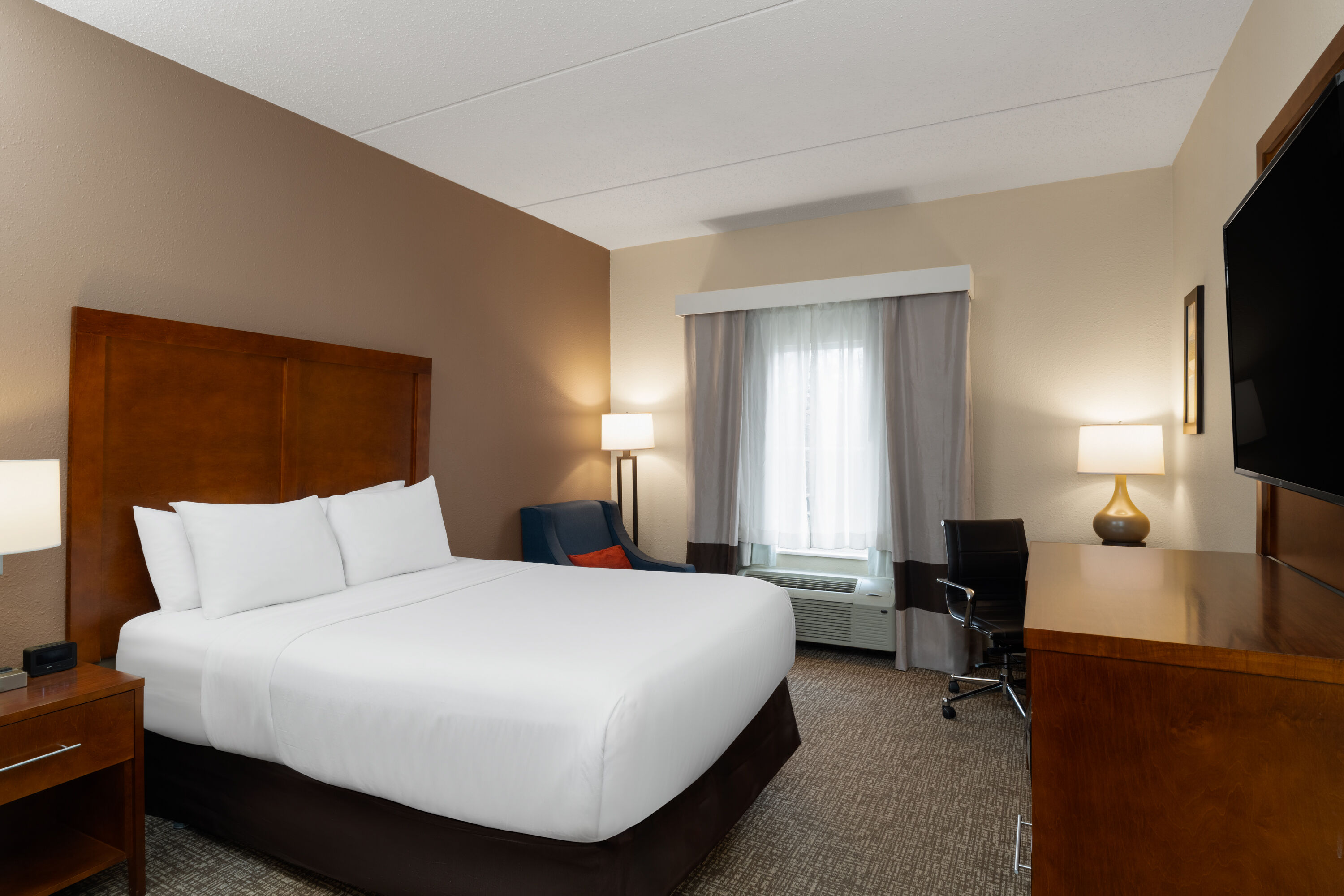 Guest room at the Wingate by Wyndham Clearfield in Clearfield, Pennsylvania