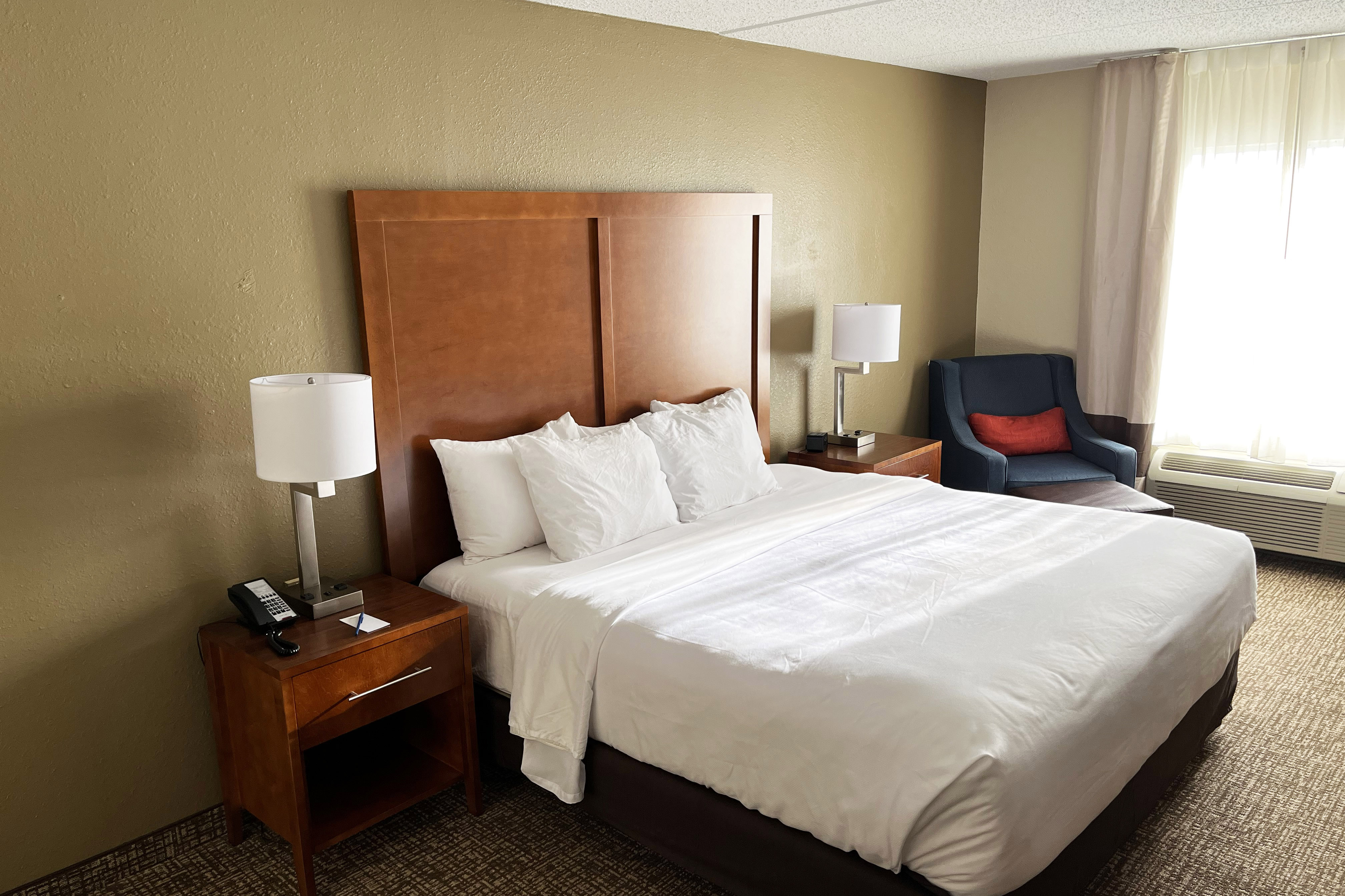 Guest room at the Wingate by Wyndham Clearfield in Clearfield, Pennsylvania