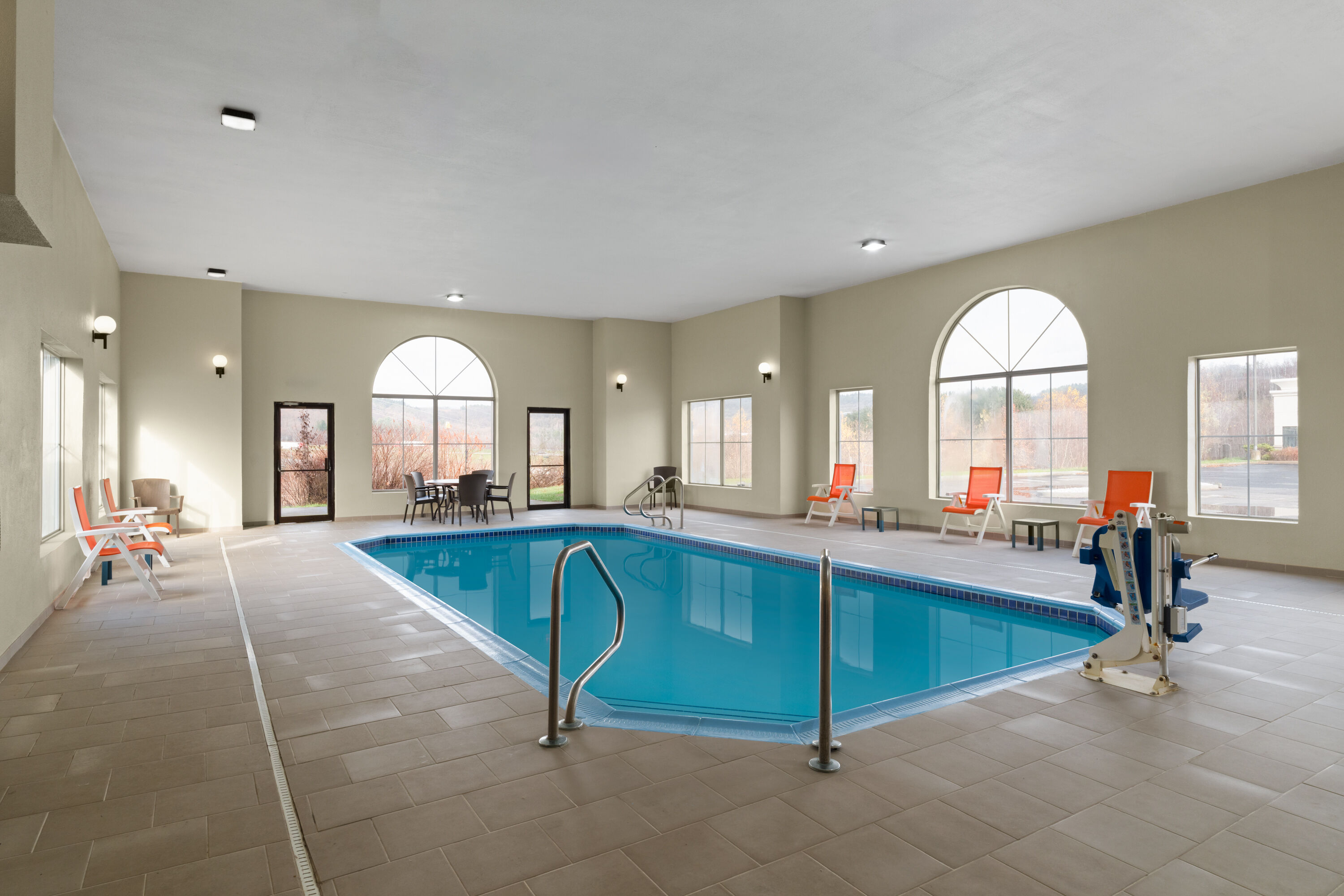 Indoor pool at the Wingate by Wyndham Clearfield in Clearfield, Pennsylvania