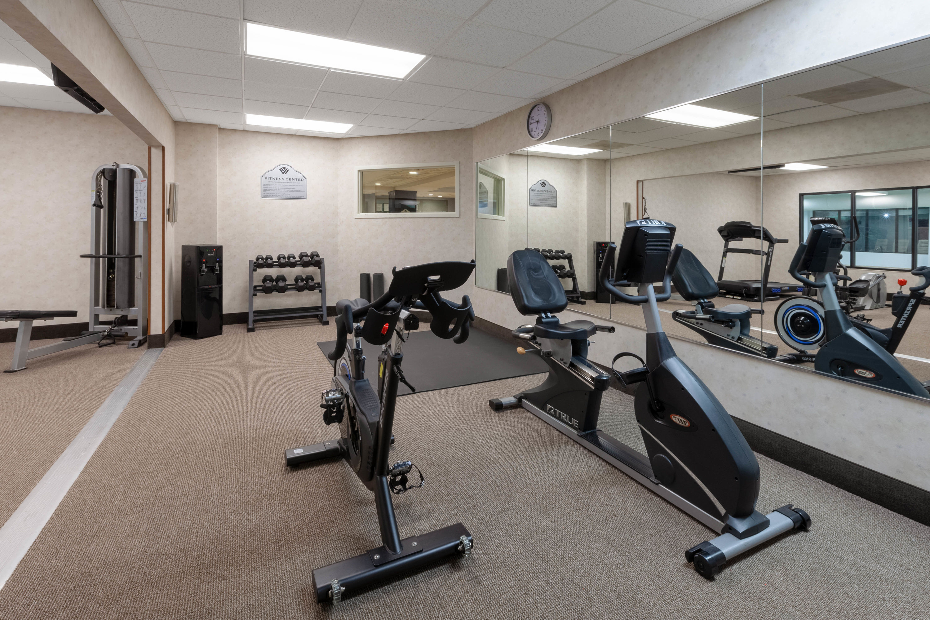 Fitness room at Wingate by Wyndham Erie in Erie, Pennsylvania