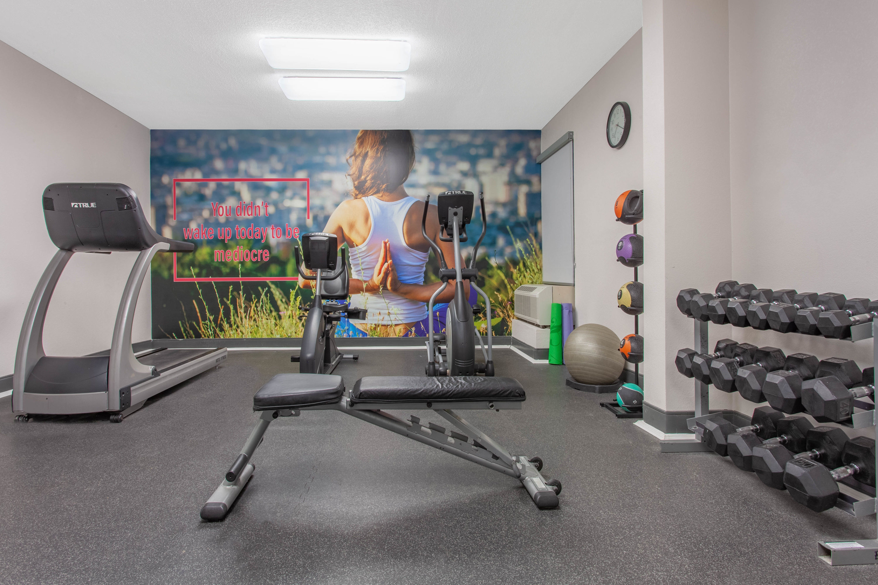 Fitness room at Wingate by Wyndham Charleston Coliseum in North Charleston, South Carolina