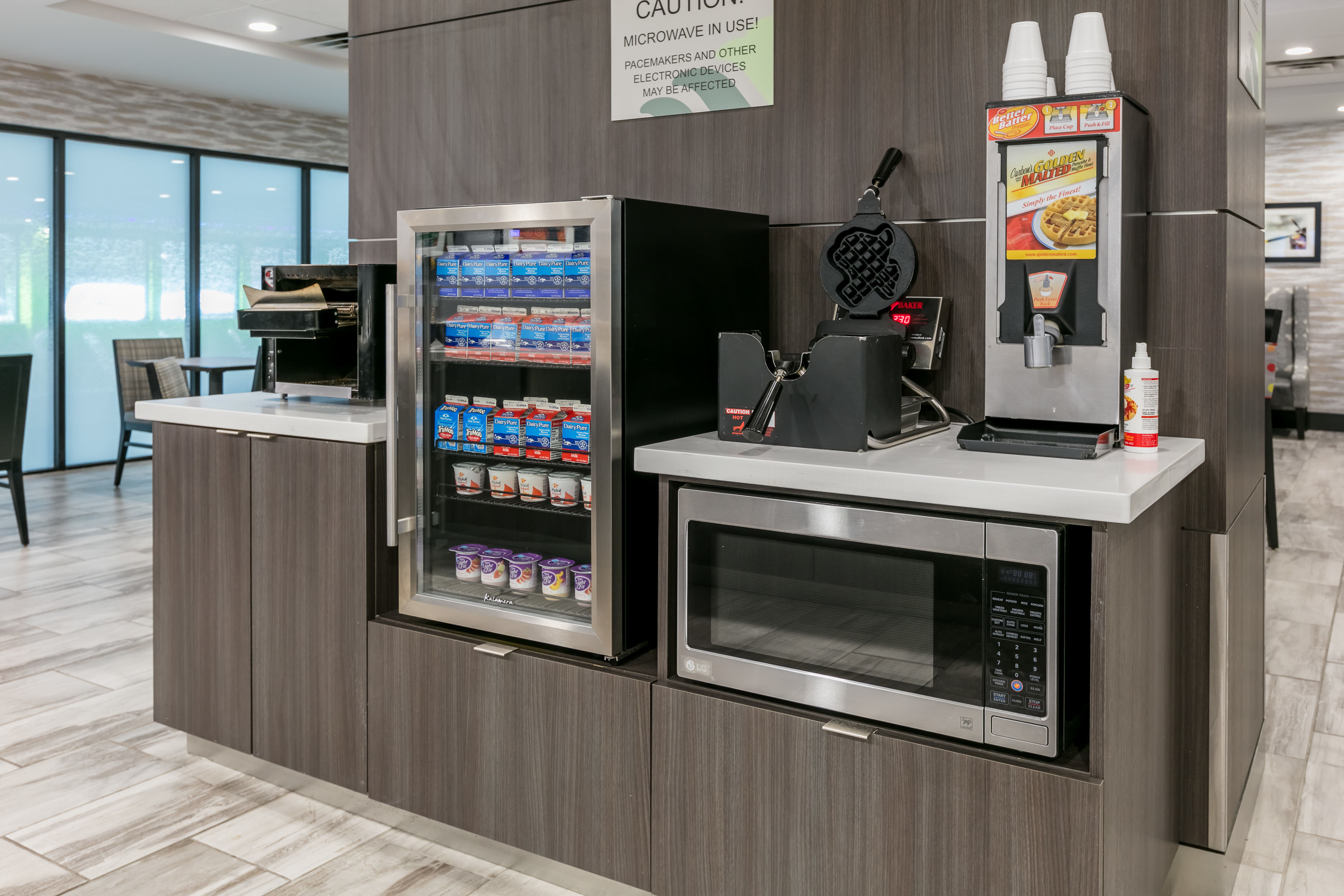 Free breakfast at Wingate by Wyndham Dallas Love Field in Dallas, Texas