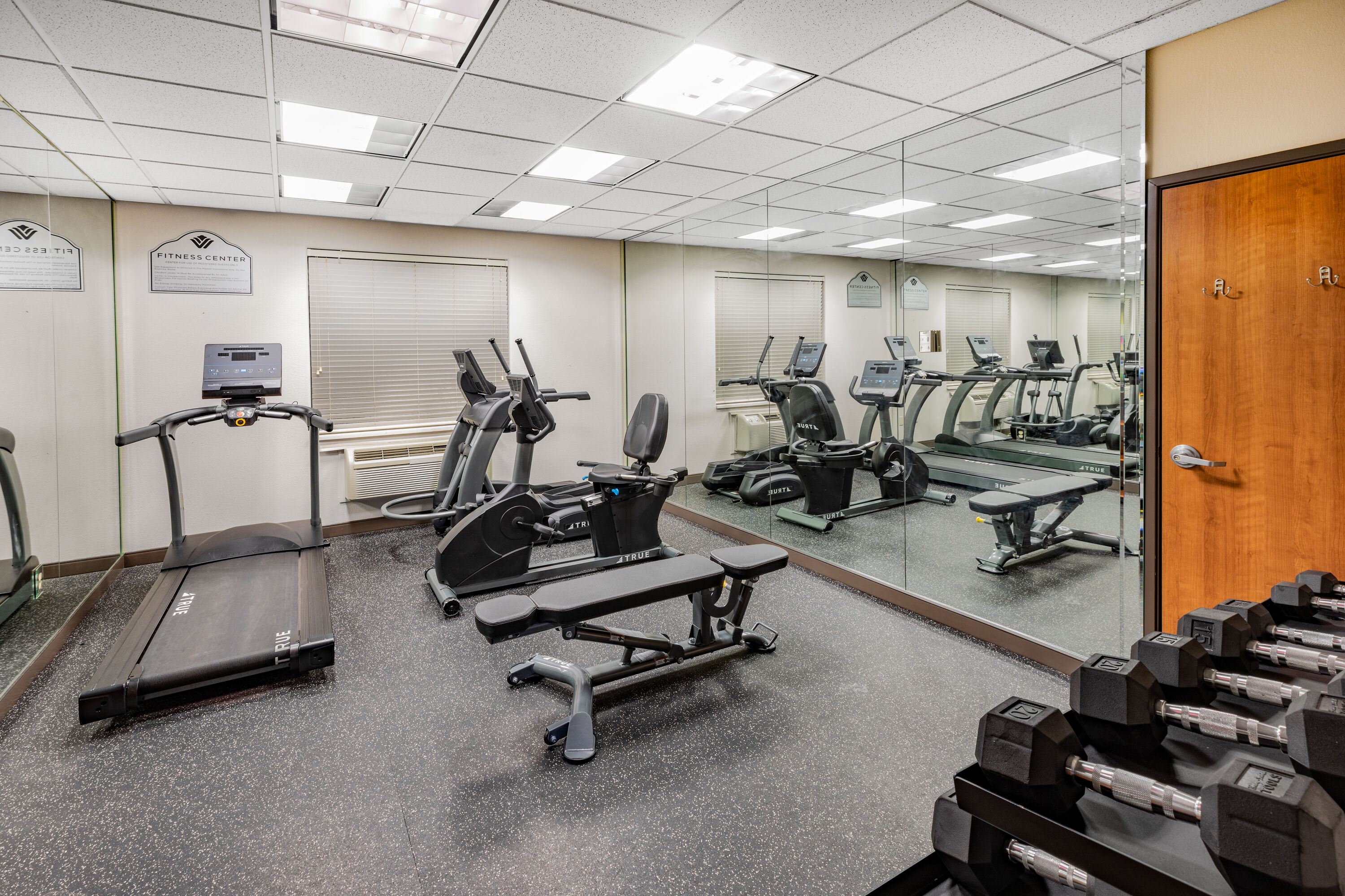Fitness room at Wingate by Wyndham Houston Bush Intercontinental Airport in Houston, Texas