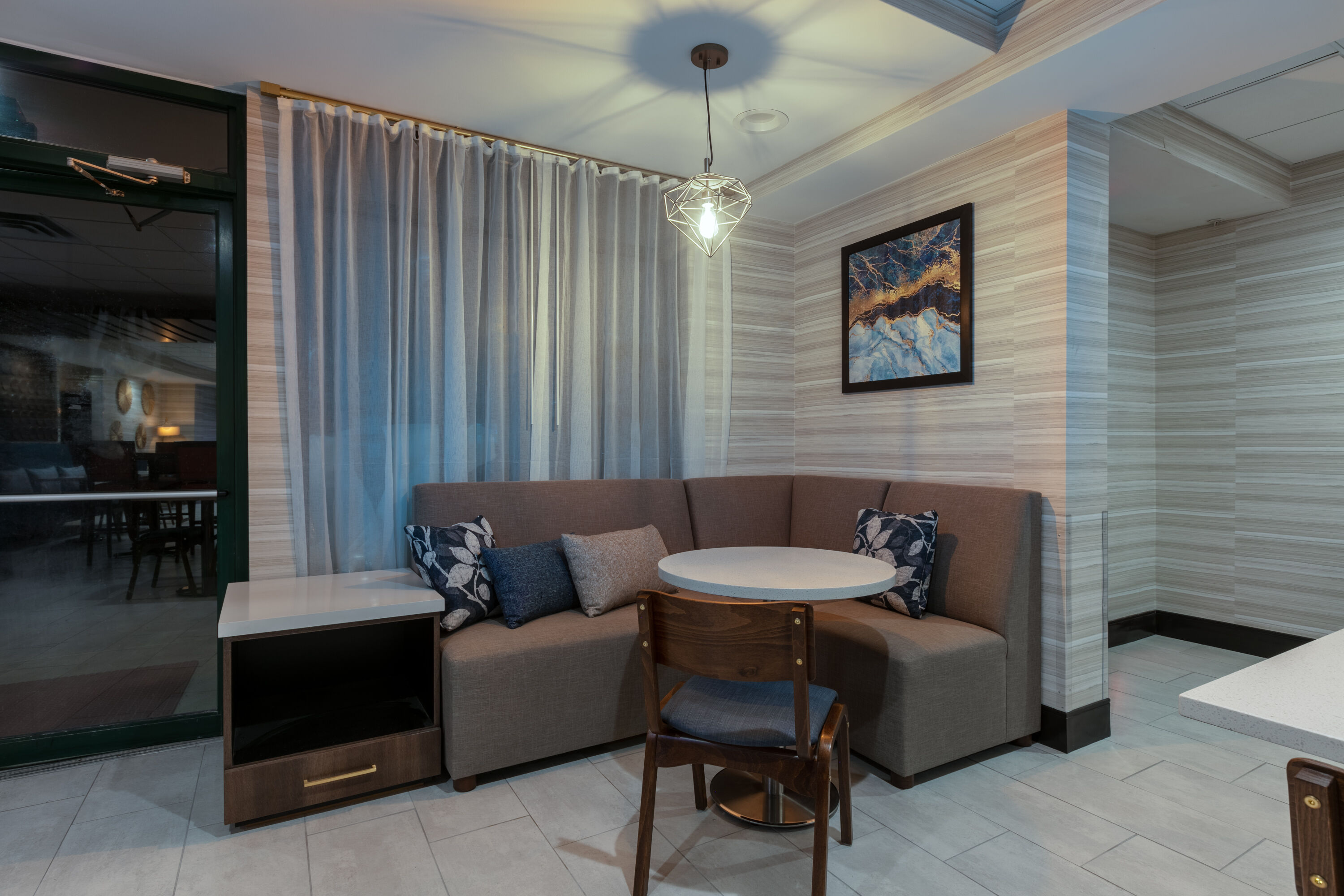 Wingate by Wyndham DFW / North Irving restaurant breakfast area with seating in Irving, Texas