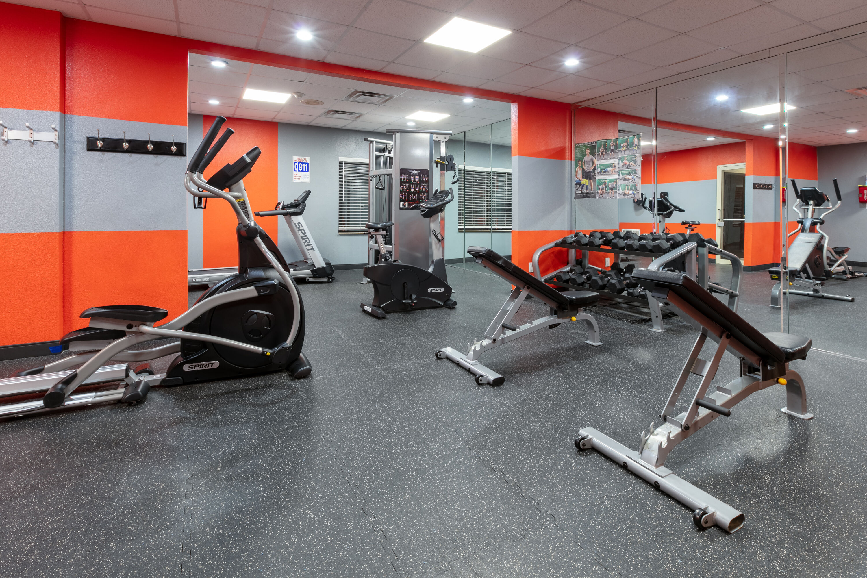 Fitness room at Wingate by Wyndham DFW / North Irving in Irving, Texas