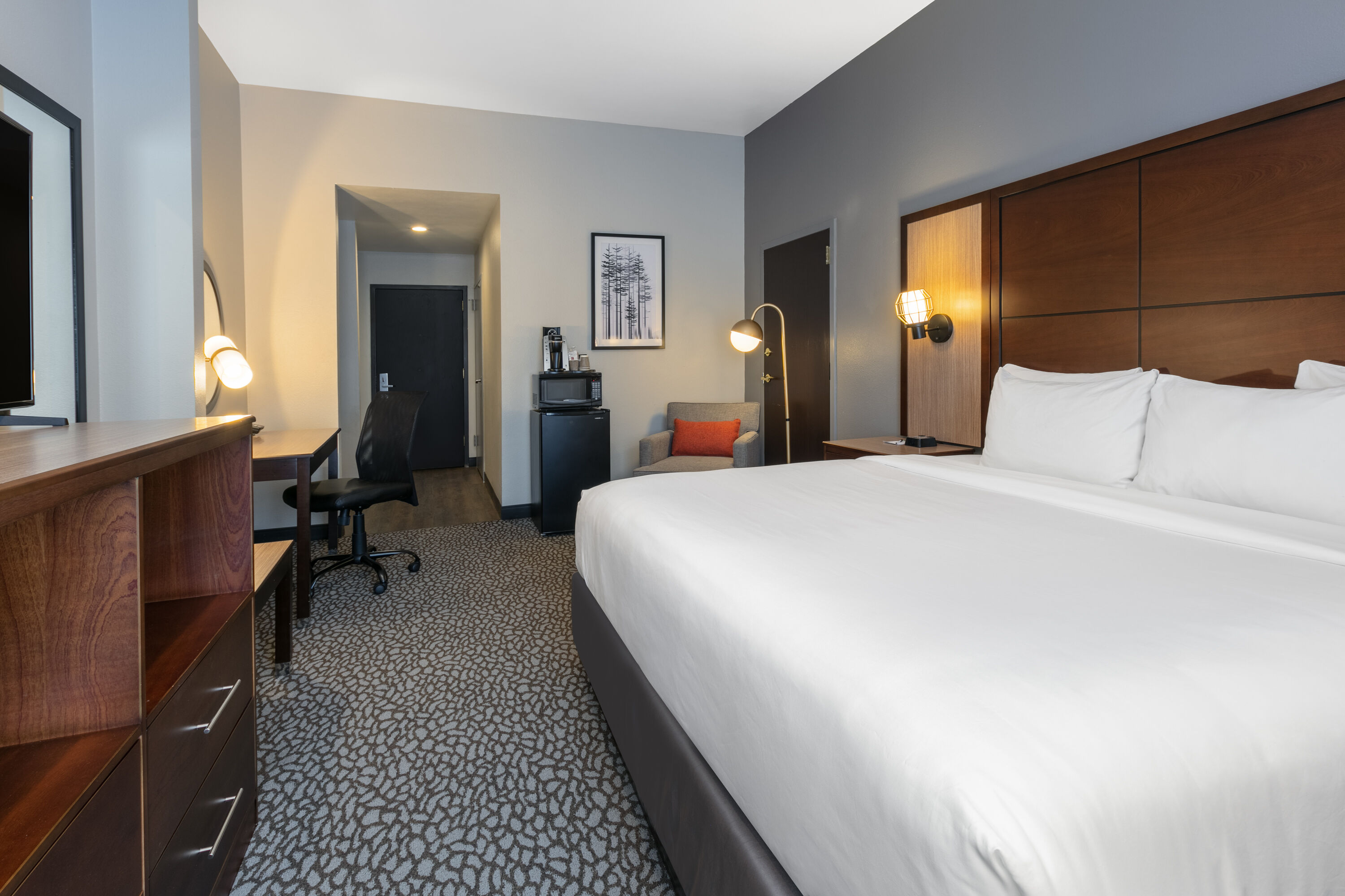 Guest room at the Wingate by Wyndham DFW / North Irving in Irving, Texas