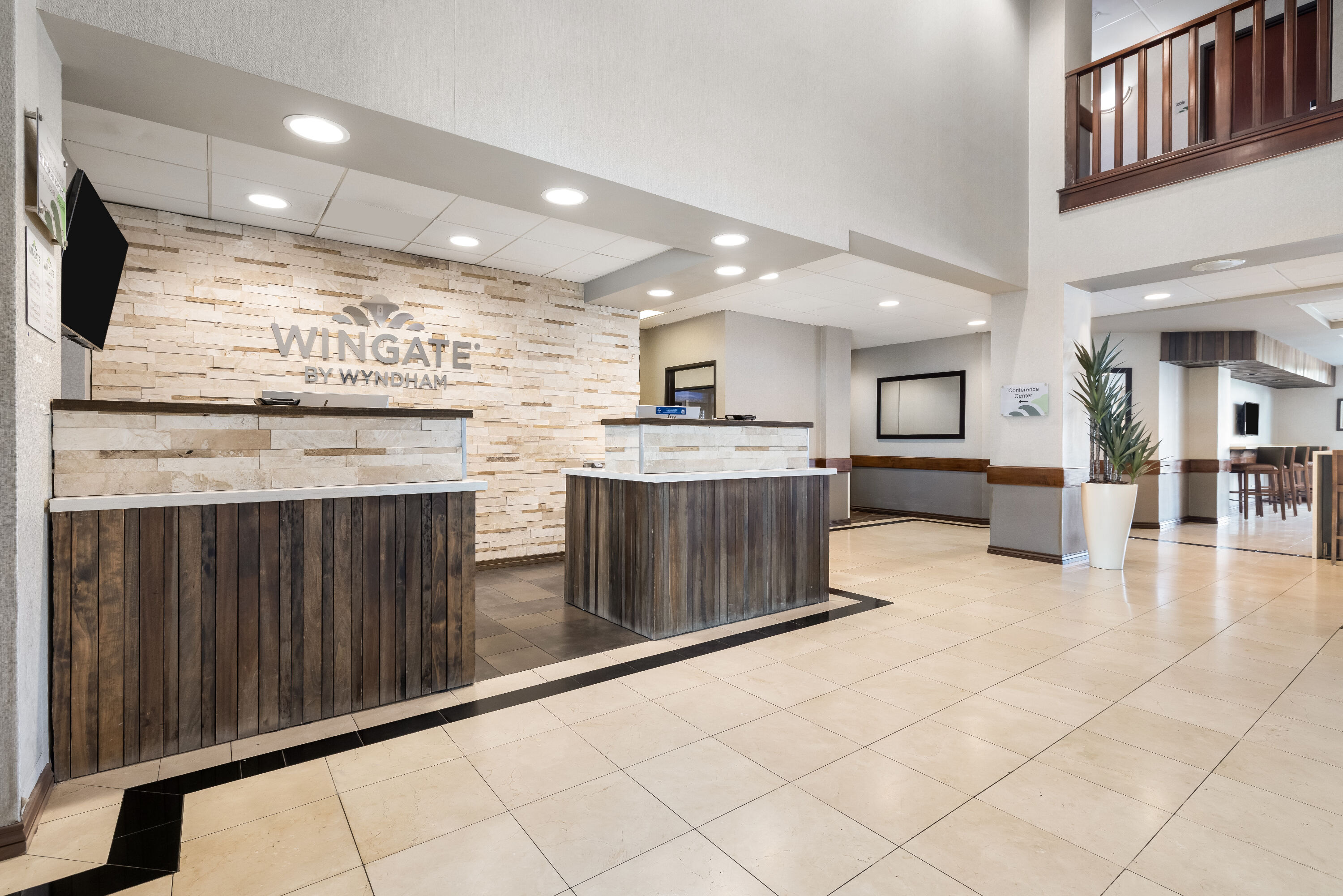 Wingate by Wyndham Round Rock Hotel & Conference Center reception in Round Rock, Texas