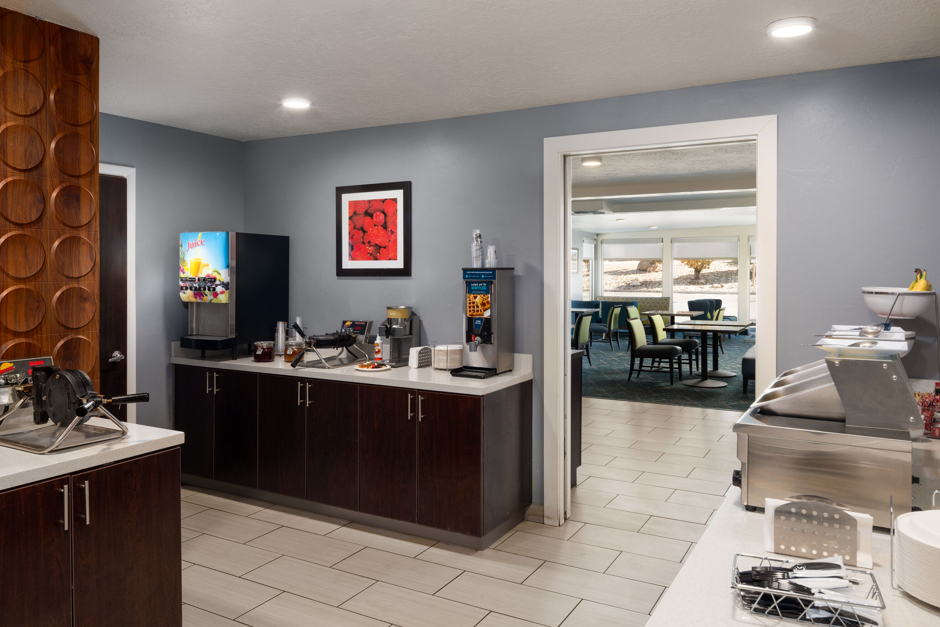 Free breakfast at Wingate by Wyndham Cedar City in Cedar City, Utah