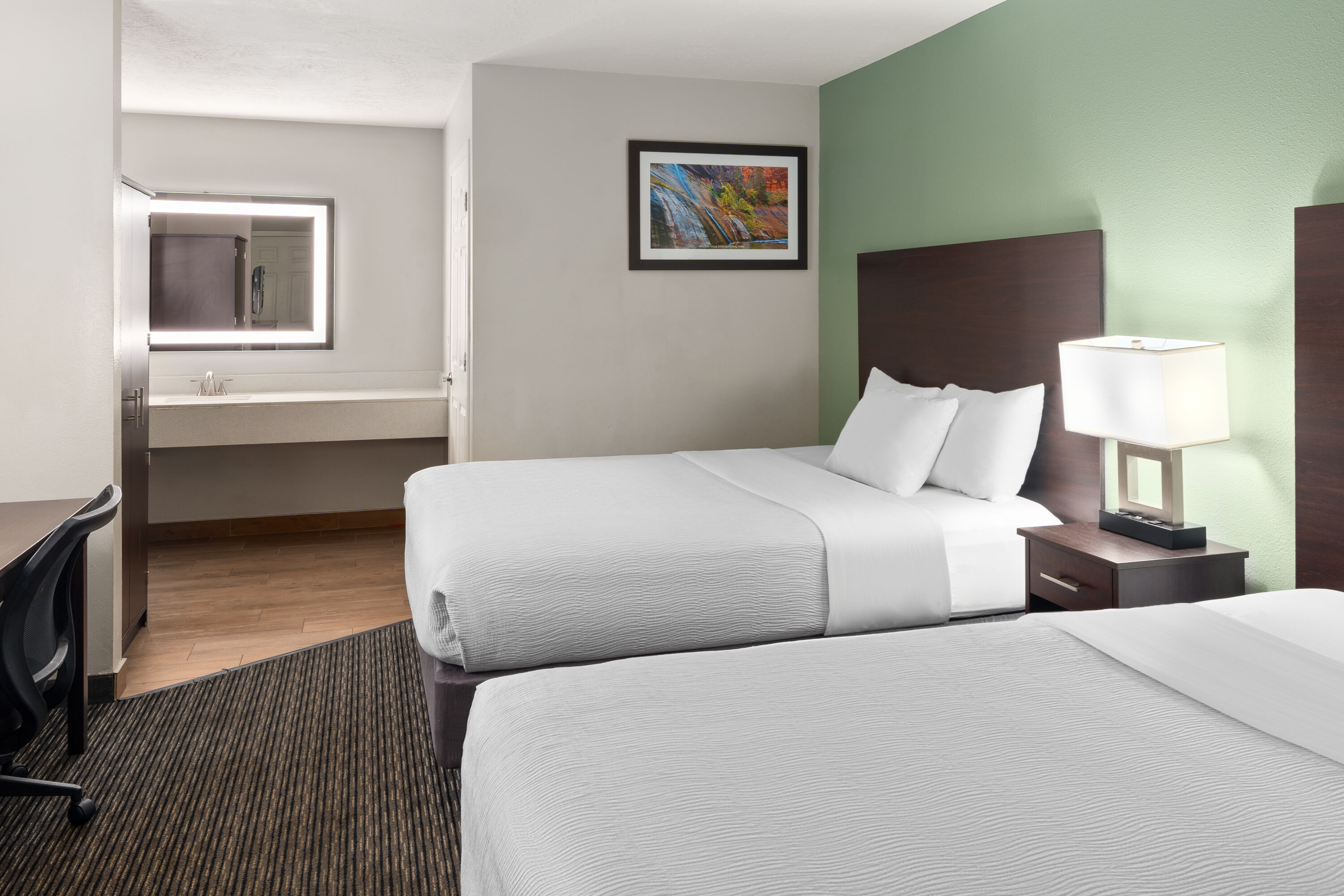 Guest room at the Wingate by Wyndham Cedar City in Cedar City, Utah