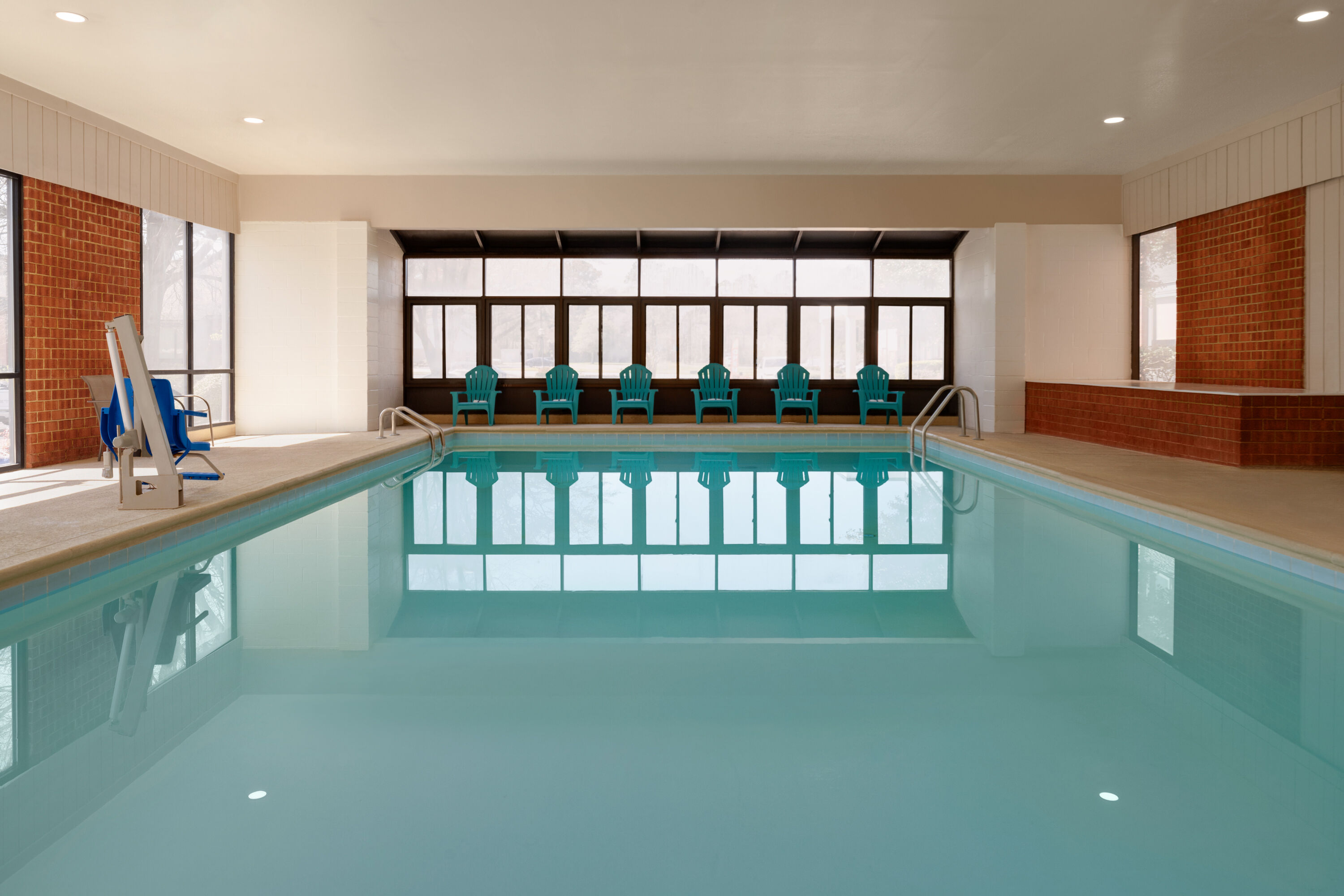 Indoor pool at the Wingate by Wyndham Williamsburg in Williamsburg, Virginia