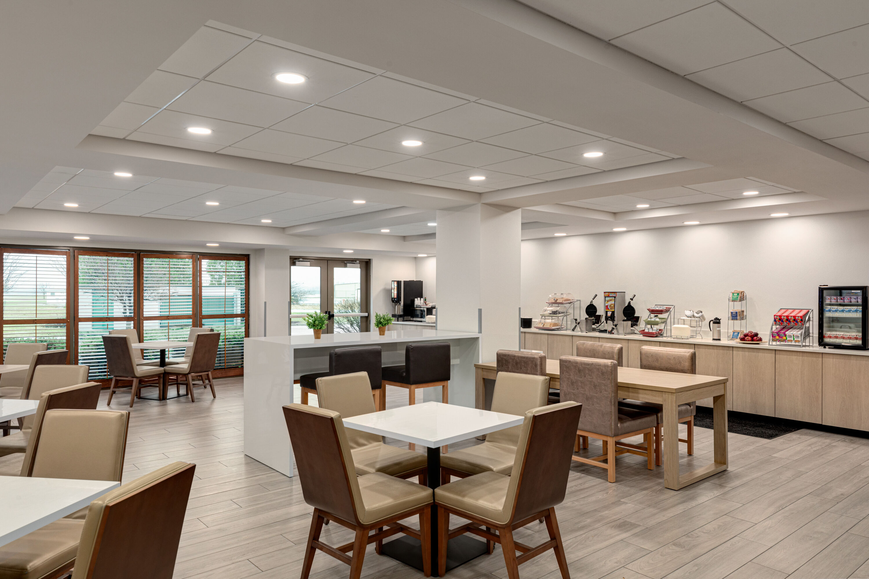 Free breakfast at Wingate by Wyndham Green Bay/Airport in Green Bay, Wisconsin