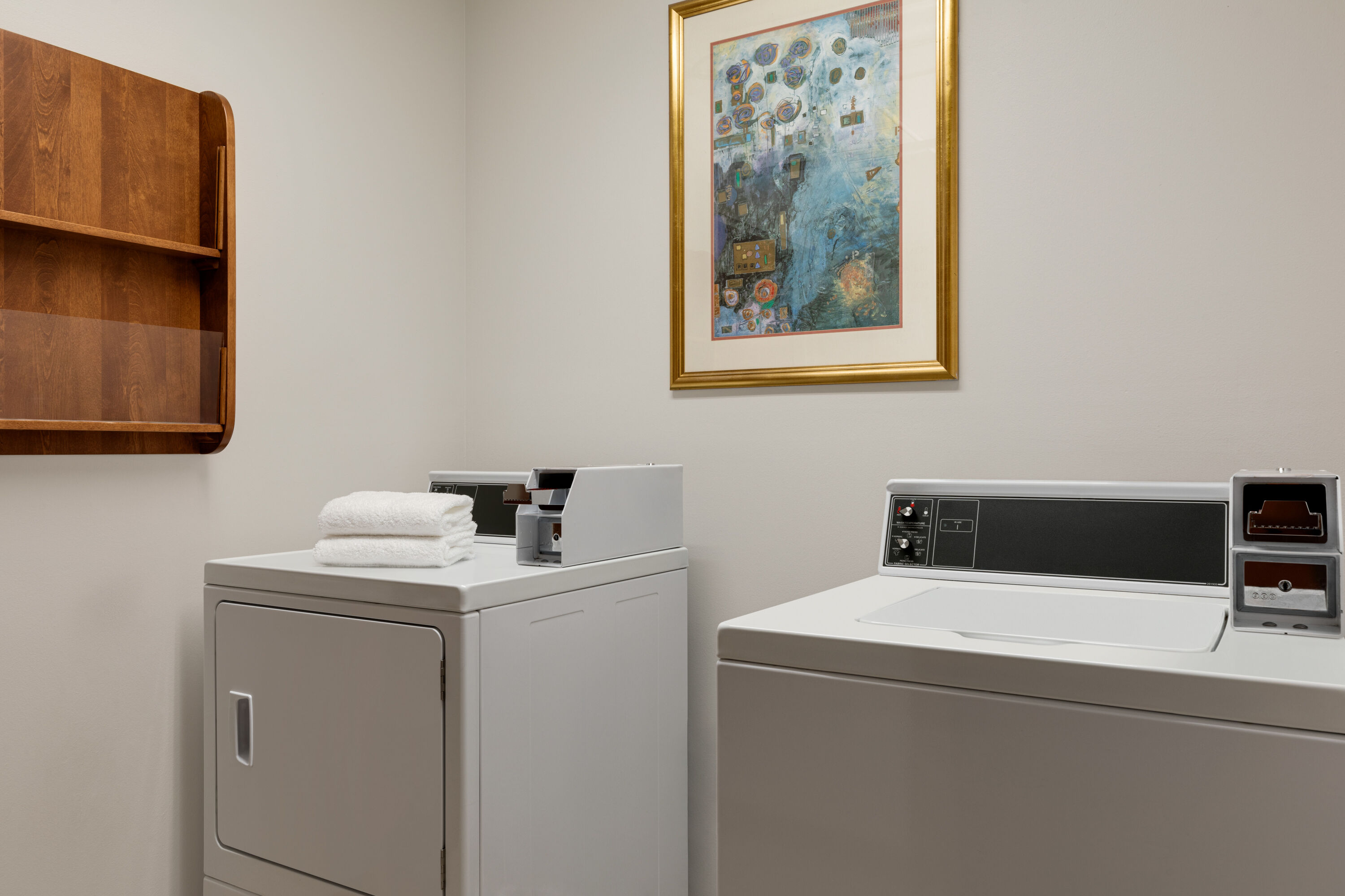 Laundry facilities at Wingate by Wyndham Green Bay/Airport in Green Bay, Wisconsin