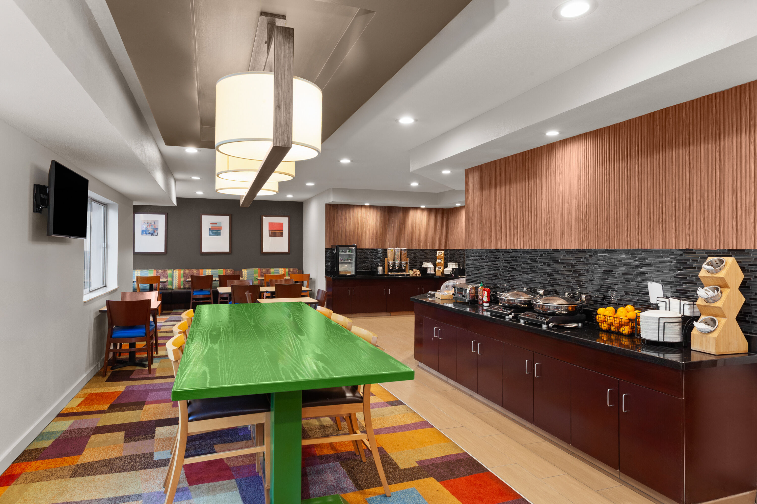 Free breakfast at Wingate by Wyndham Oshkosh in Oshkosh, Wisconsin