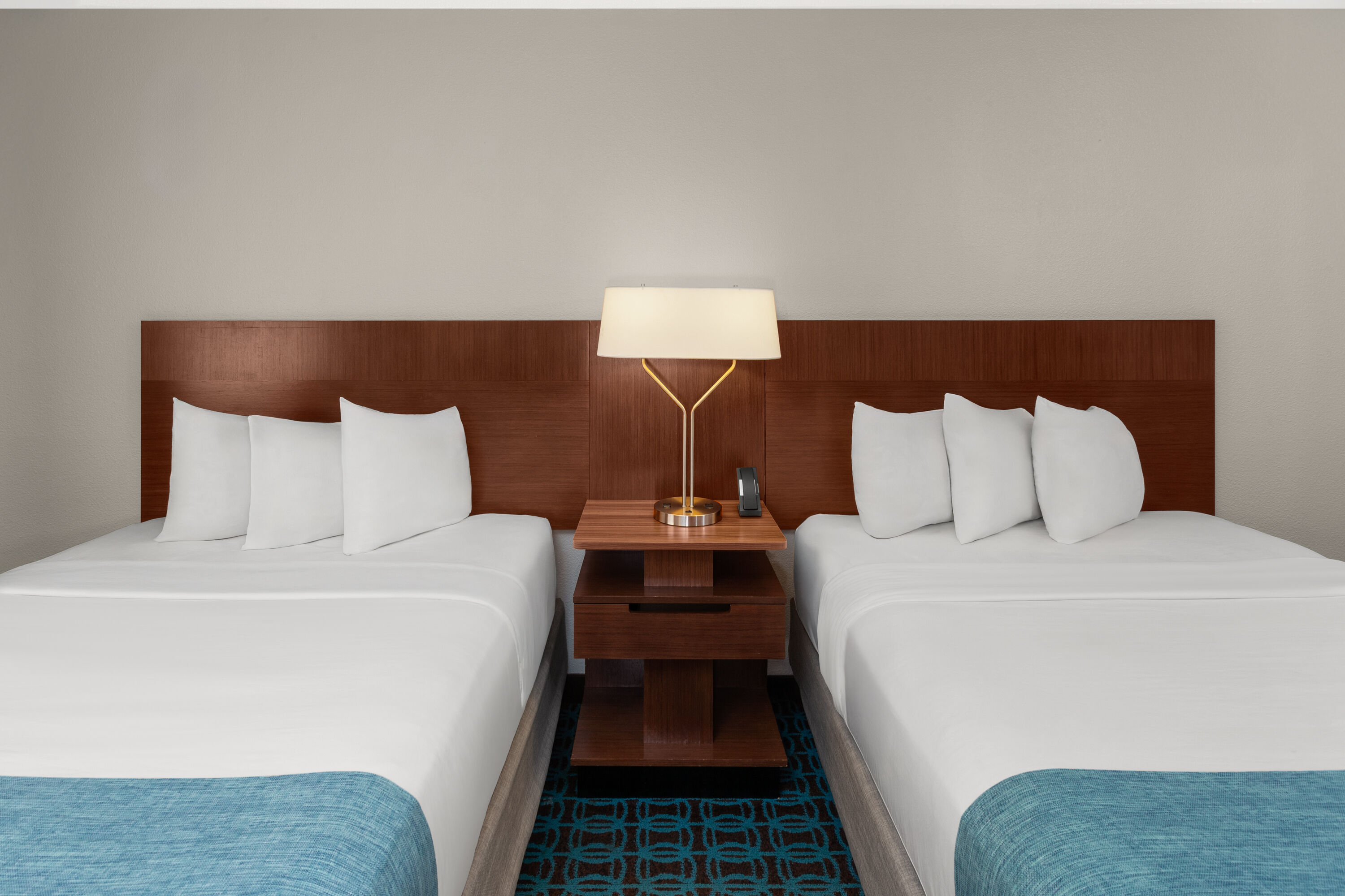 Guest room at the Wingate by Wyndham Oshkosh in Oshkosh, Wisconsin