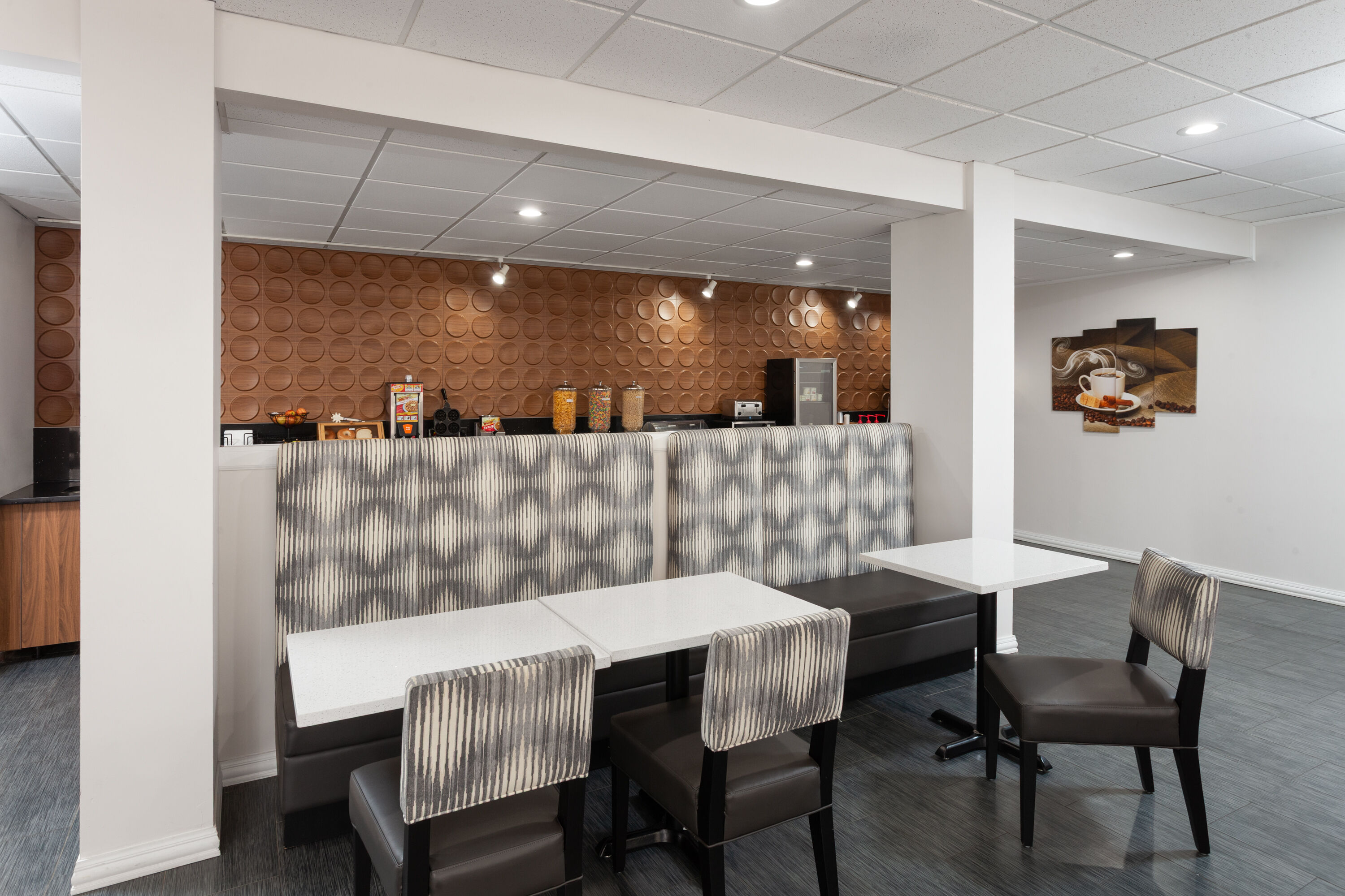 Free breakfast at Wingate by Wyndham Sheboygan in Sheboygan, Wisconsin